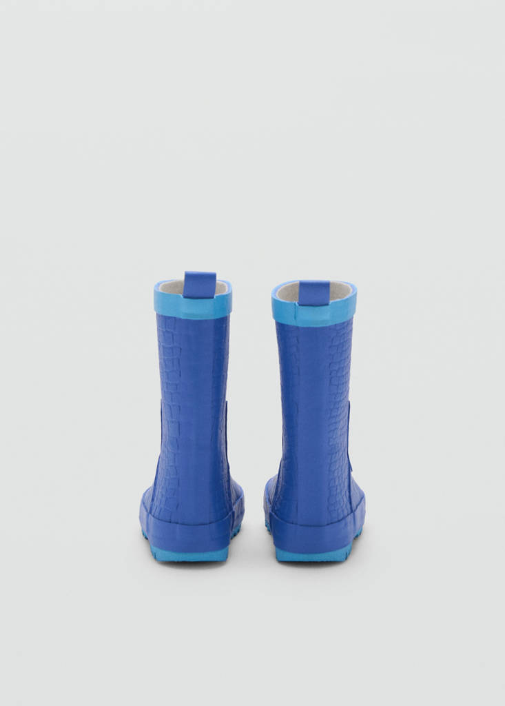 Monster rain boots — Blue