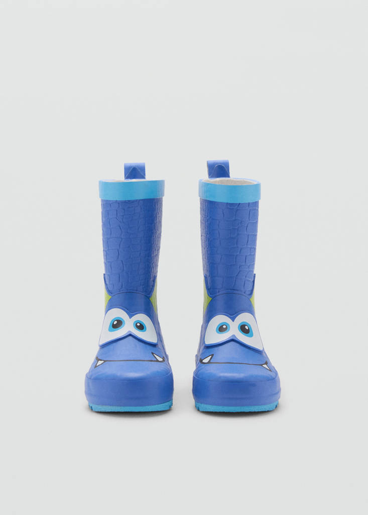 Monster rain boots — Blue