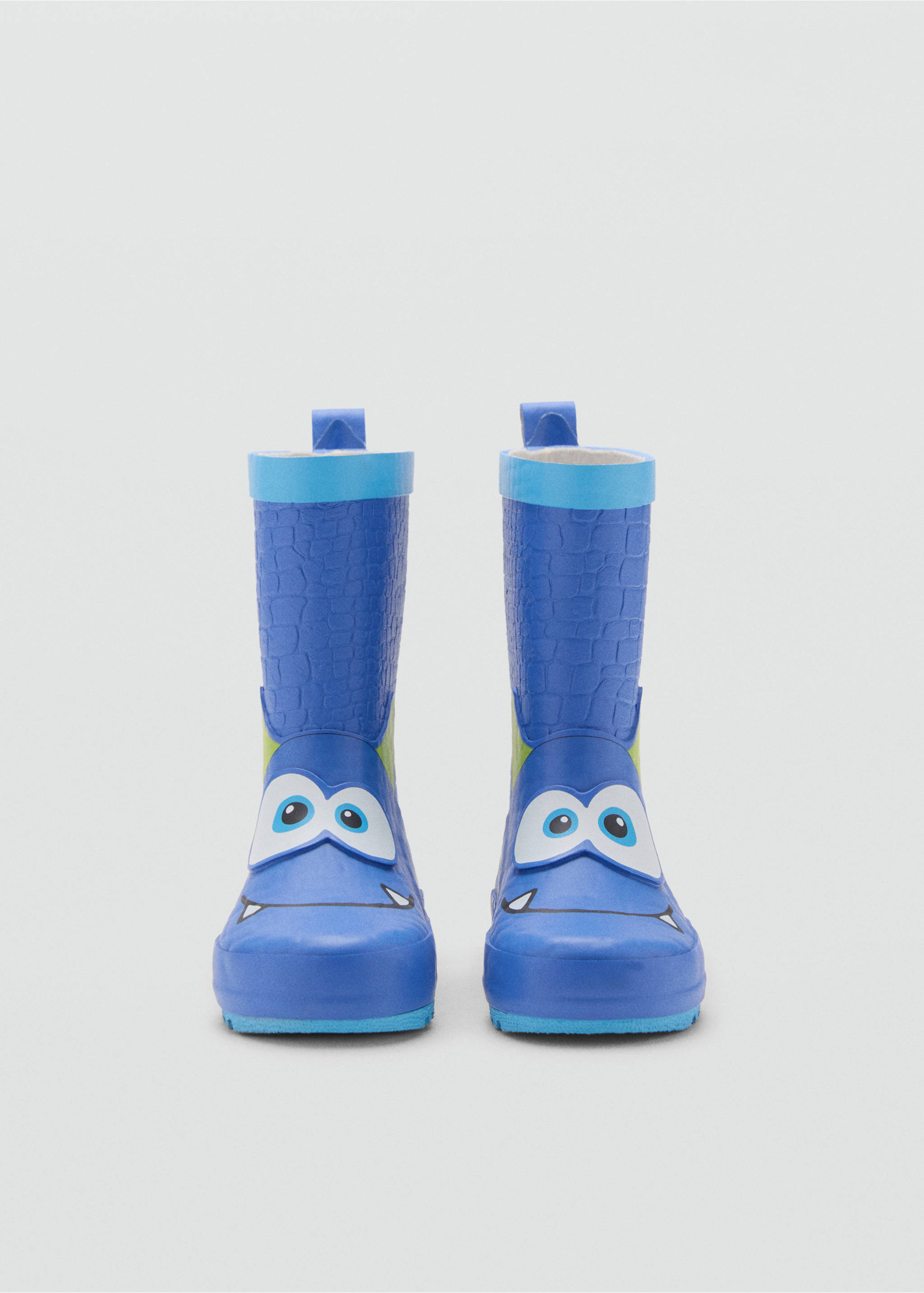 Botas agua monstruo - Detalle del artículo 3, Azul. Ref: 17055143-00.