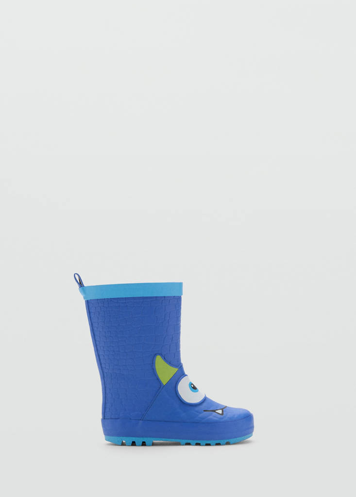 Monster rain boots — Blue