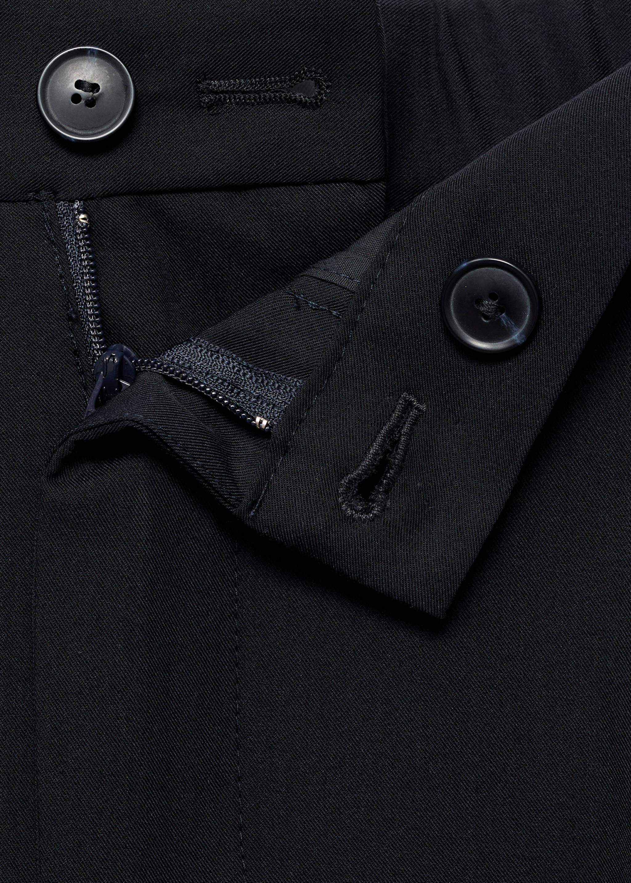 Pantalón recto fluido pinzas - Detalle del artículo 8