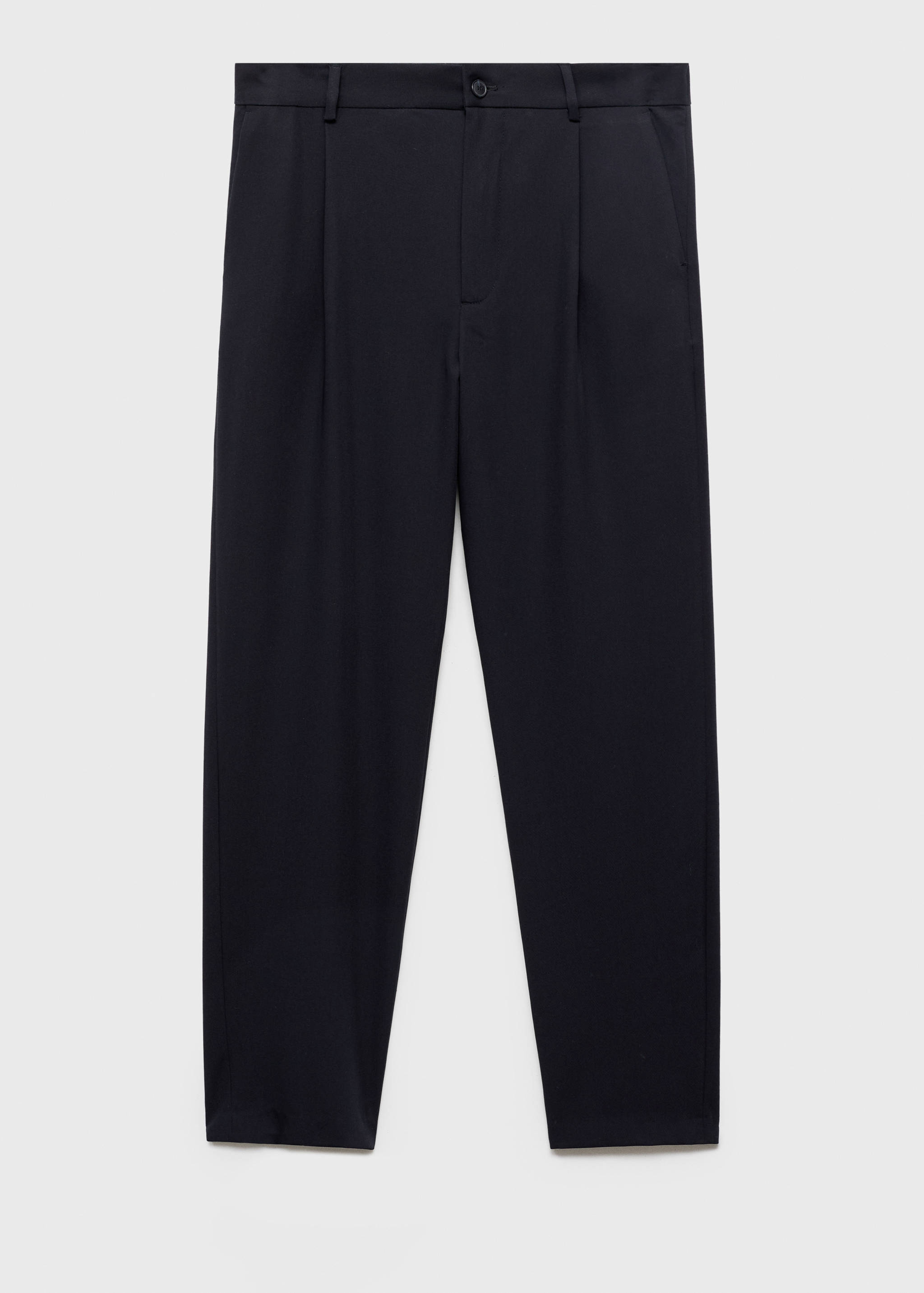 Pantalon fluide droit à pinces - Article sans modèle