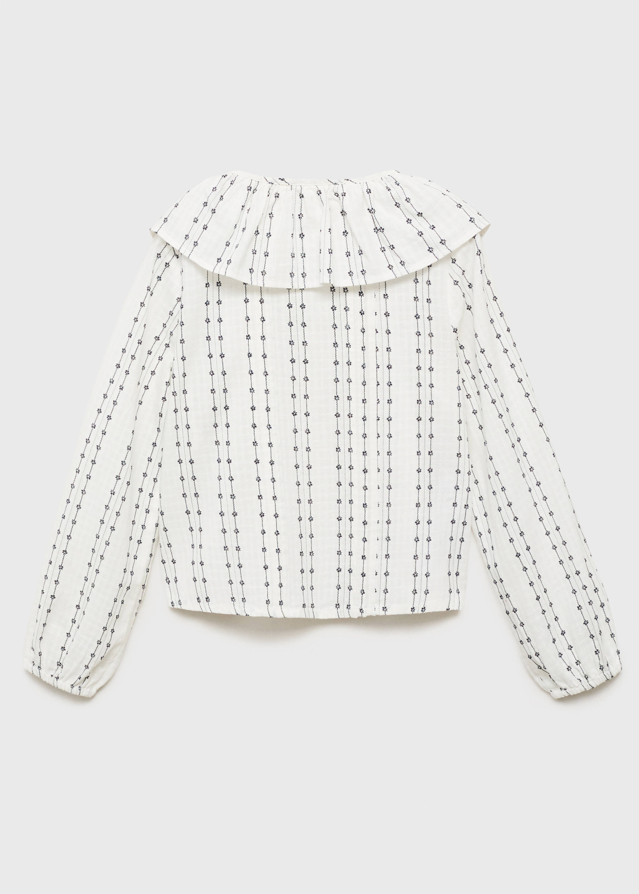 Blus kerah babydoll - Versi terbalik dari barang