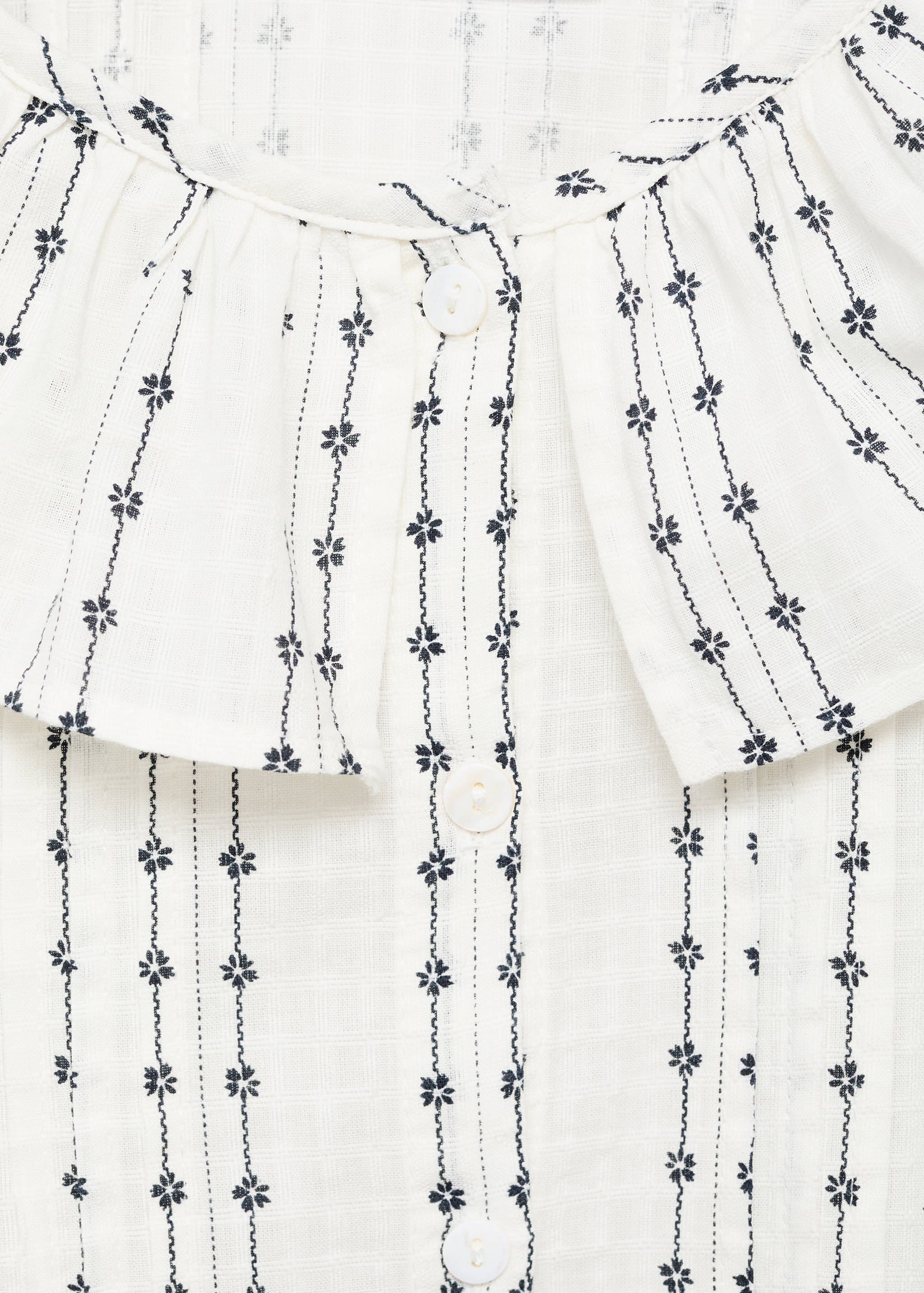 Blus kerah babydoll - Rincian barang 8