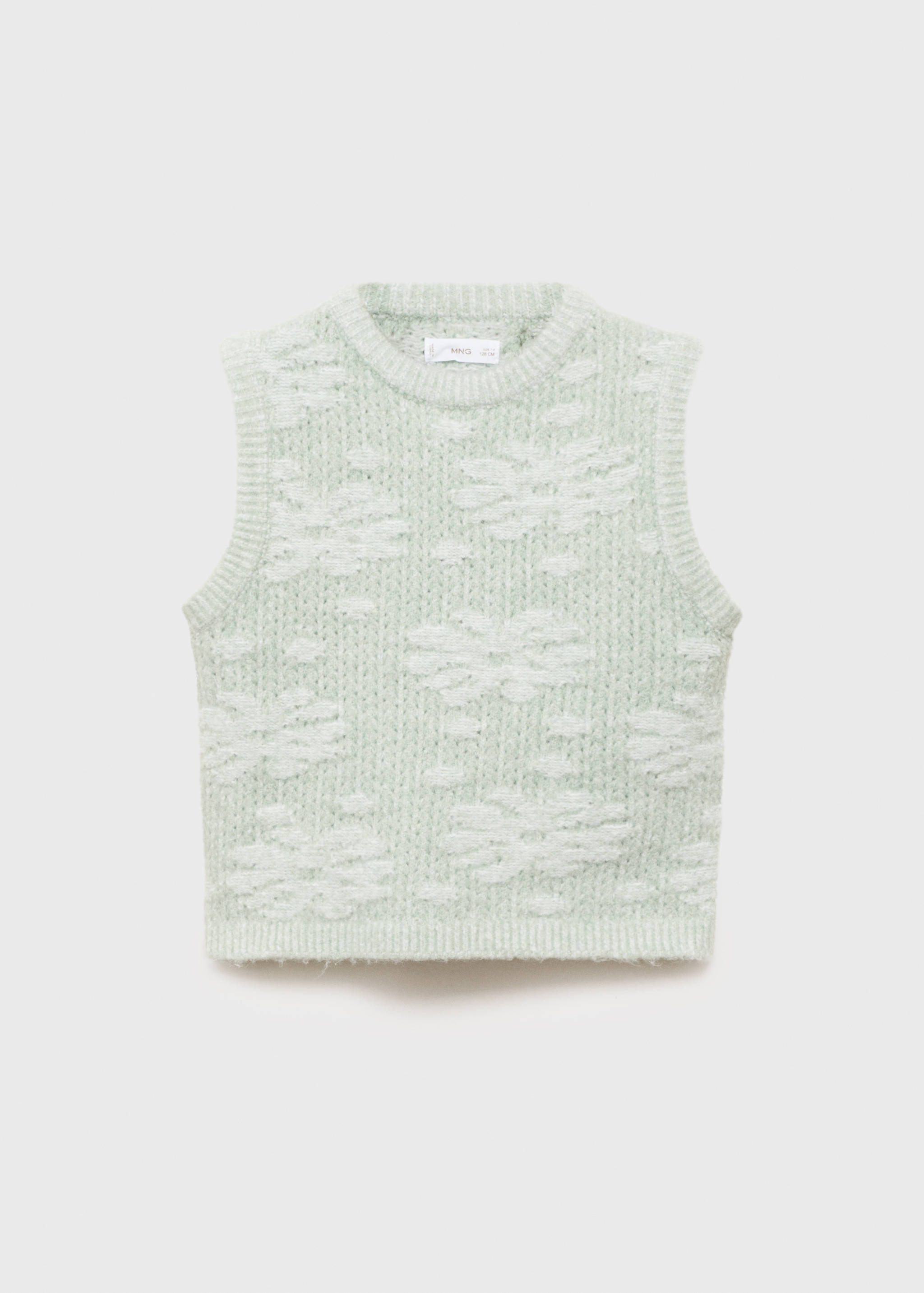 Gilet broderie fleurs - Article sans modèle