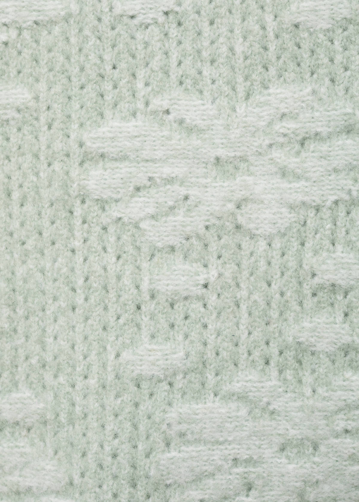 Floral-embroidered waistcoat — Pastel Green