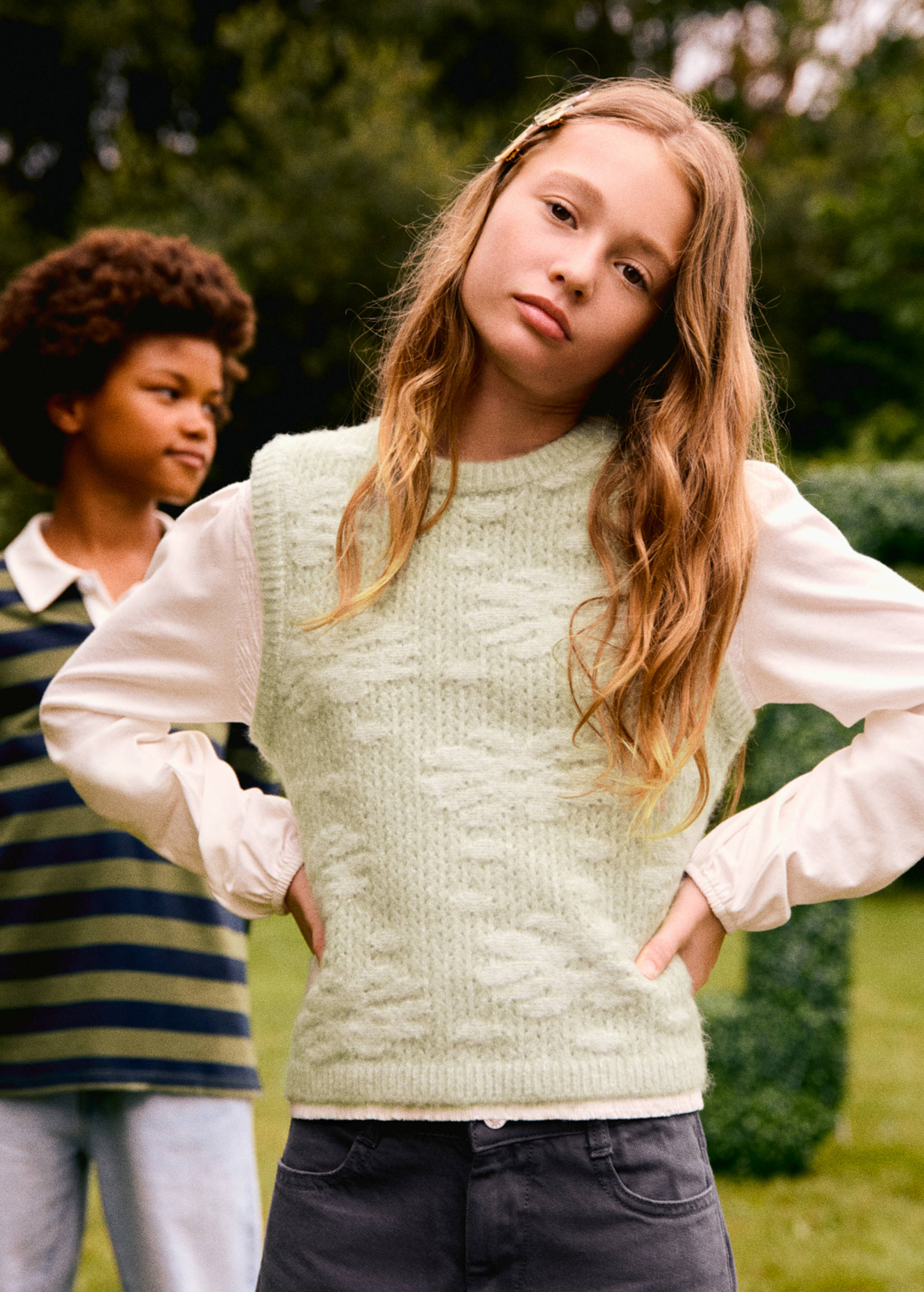 Gilet broderie fleurs - Détail de l'article 5