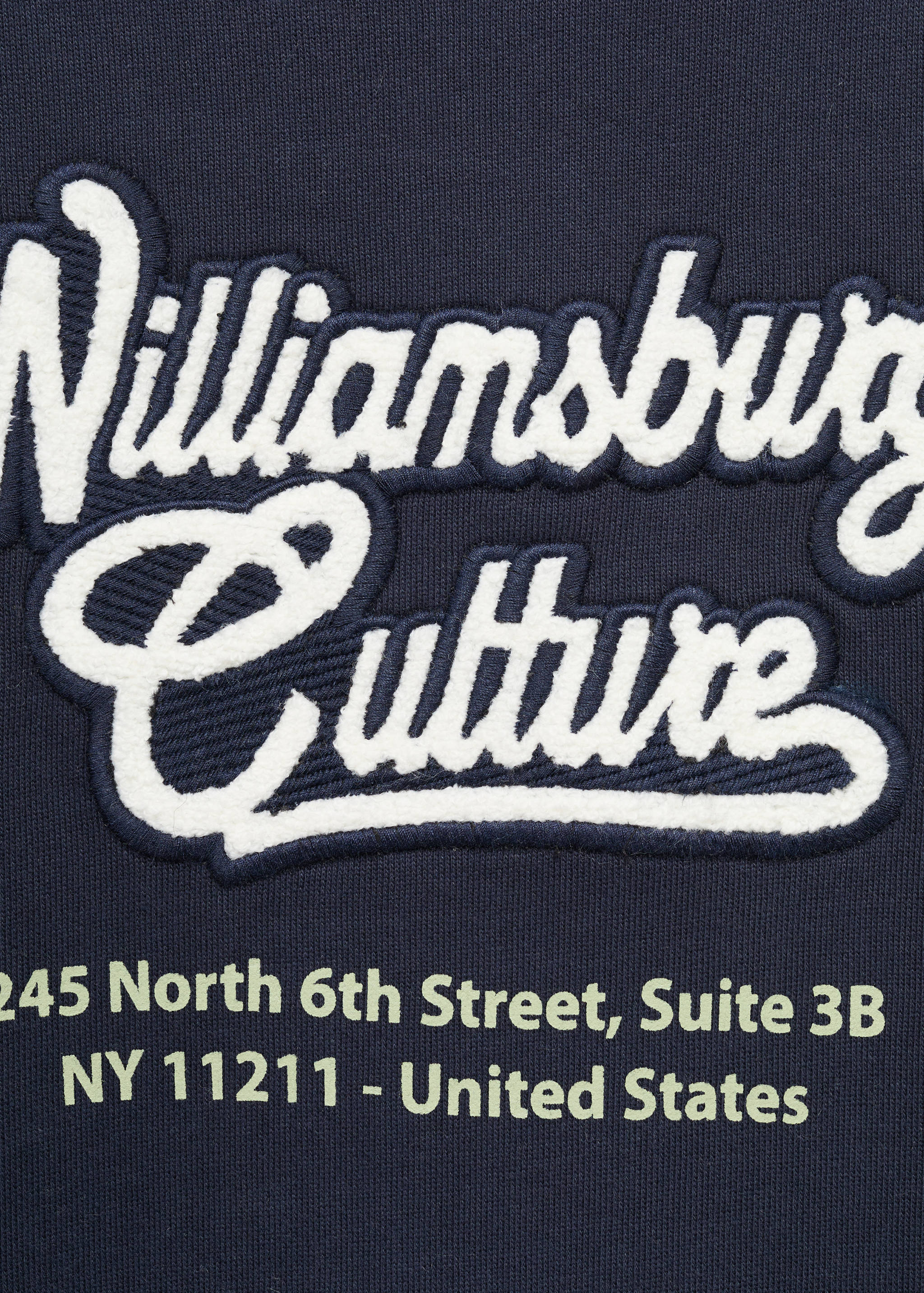 Printed embroidered sweatshirt - Details of the article 8