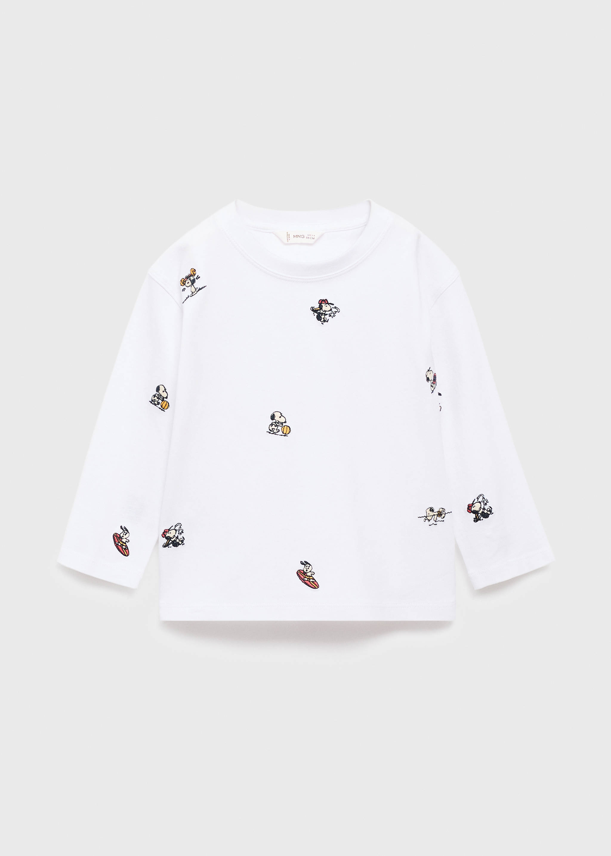 Camiseta bordados Snoopy - Artículo sin modelo