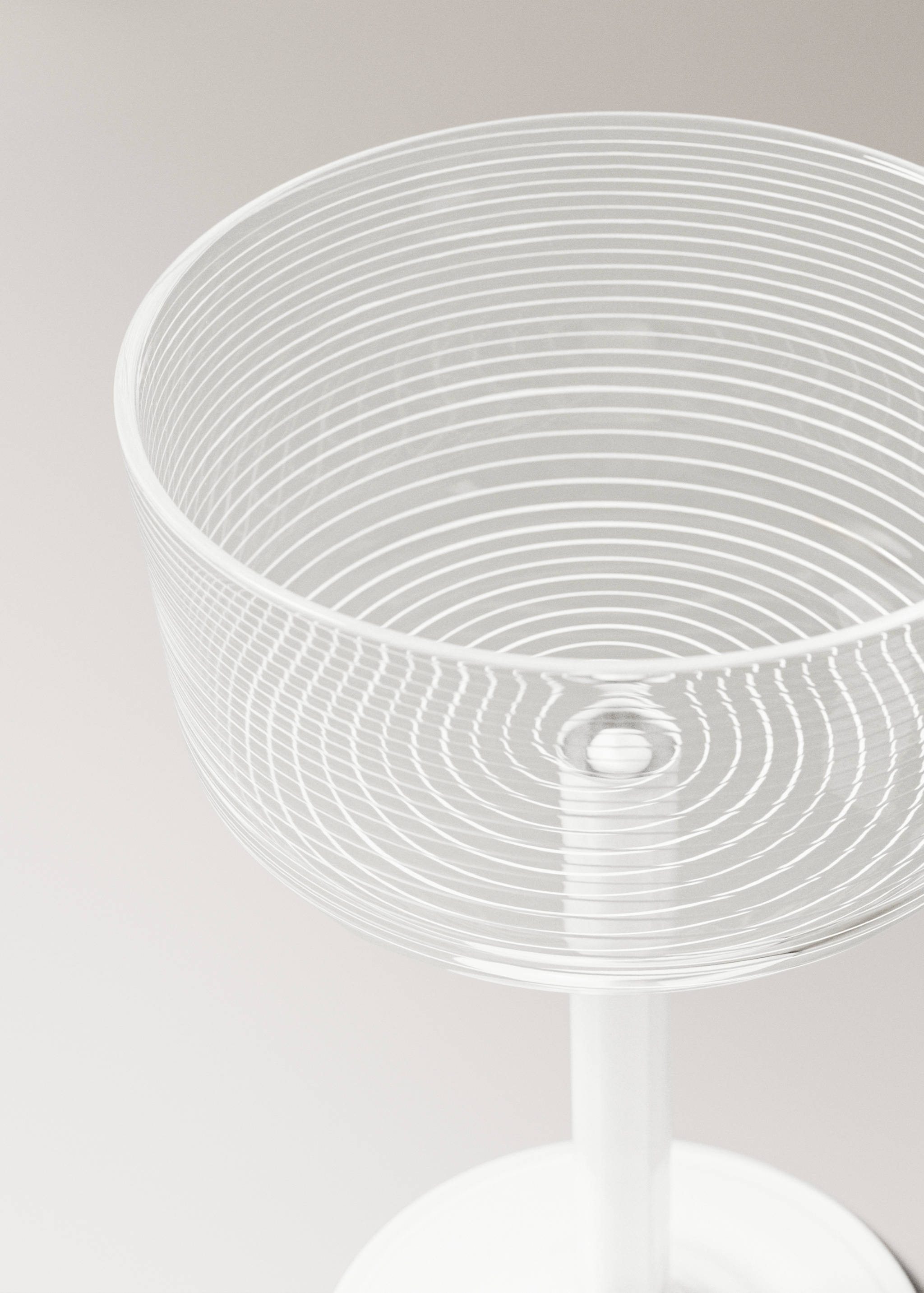 Sklenice z borosilikátového skla s linkami - Detail zboží 1