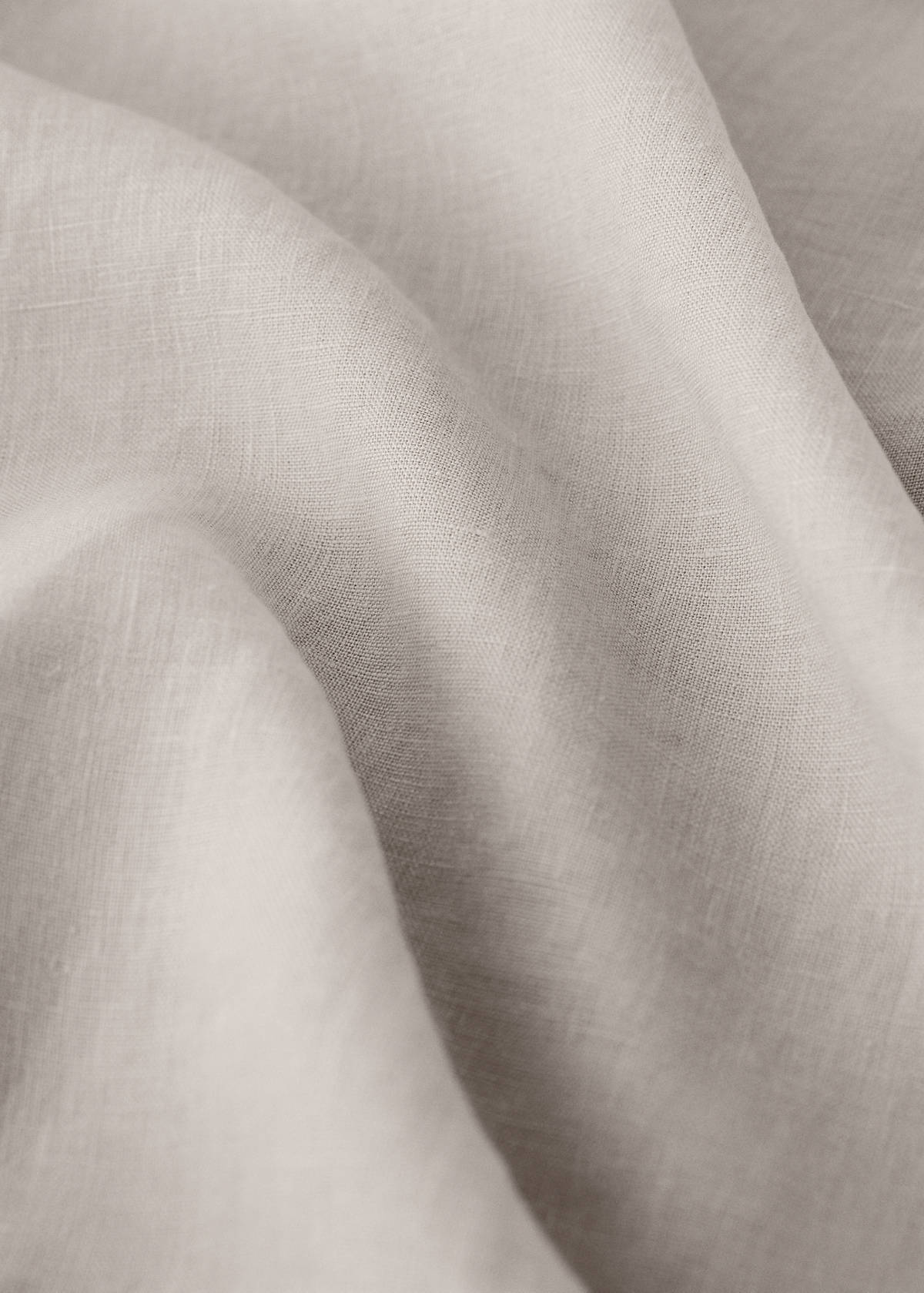 Washed linen children's duvet cover for 90 cm bed — Medium Brown