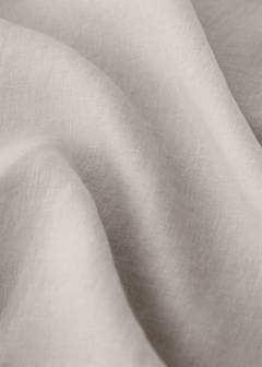 Washed linen children's duvet cover for 90 cm bed — Medium Brown 3