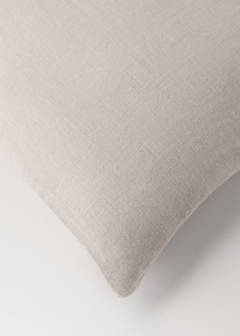 Washed linen children's duvet cover for 90 cm bed — Medium Brown 4