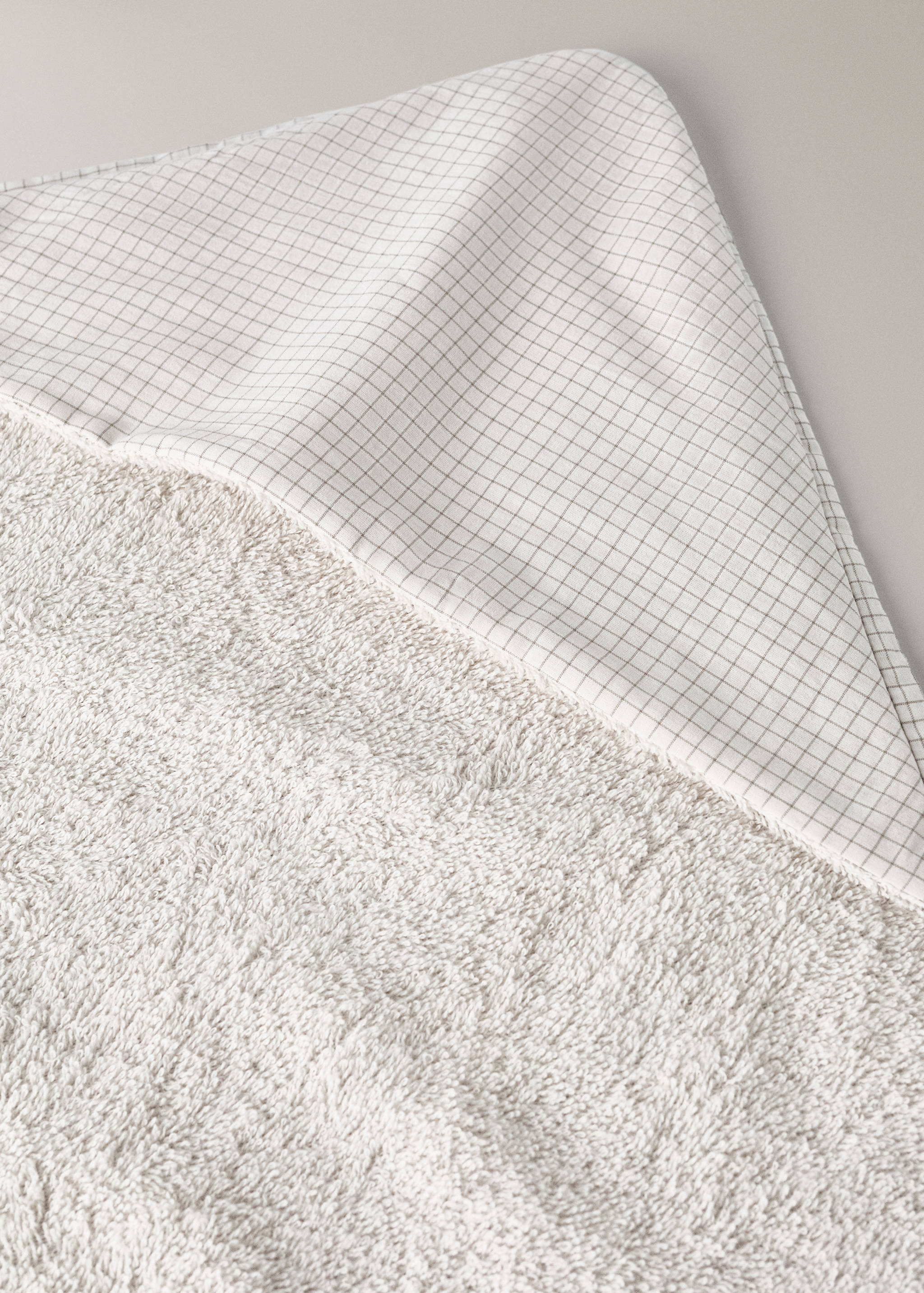 Badrock för barn i bomull med rutmönster - Detaljer om artikeln 1