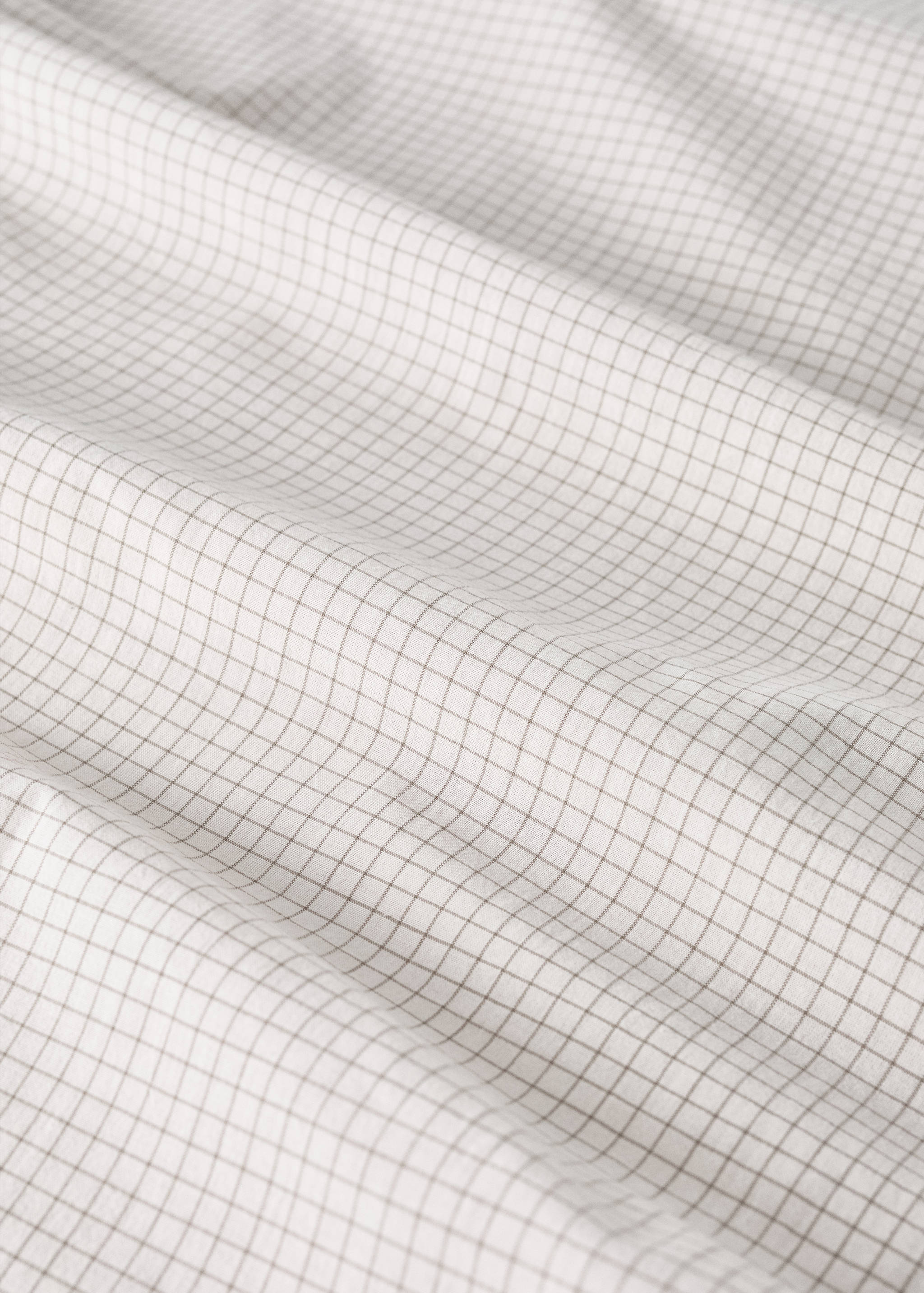 Badrock för barn i bomull med rutmönster - Detaljer om artikeln 2