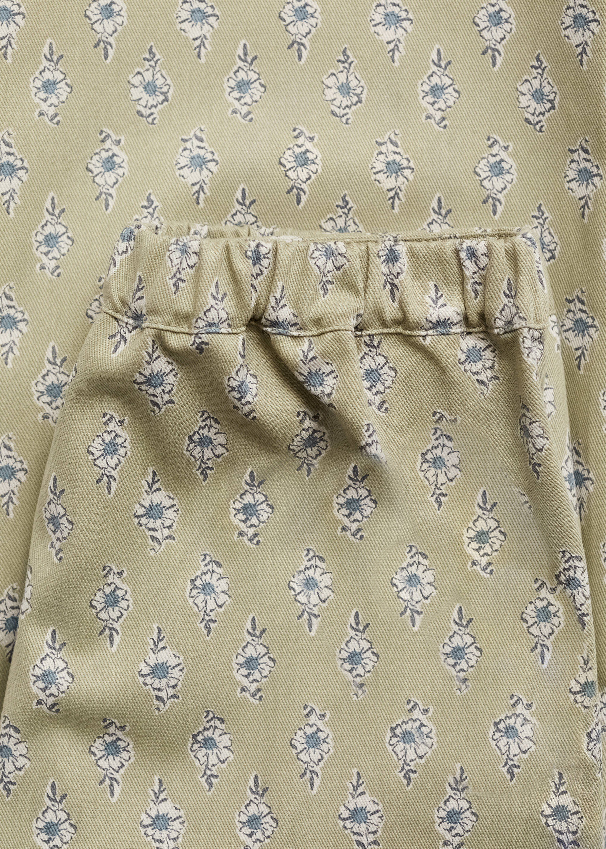 Flower culottes trousers - Details of the article 0