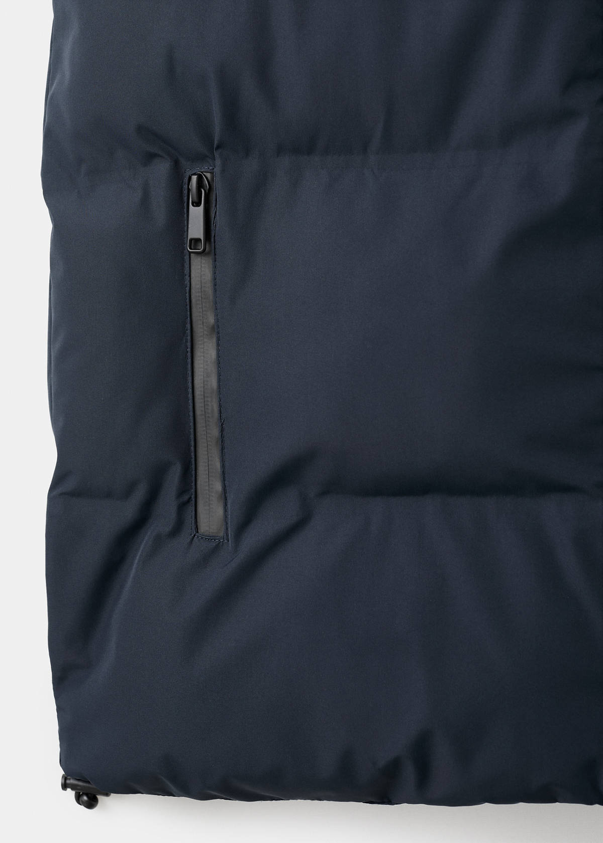 Quilted gilet — Navy