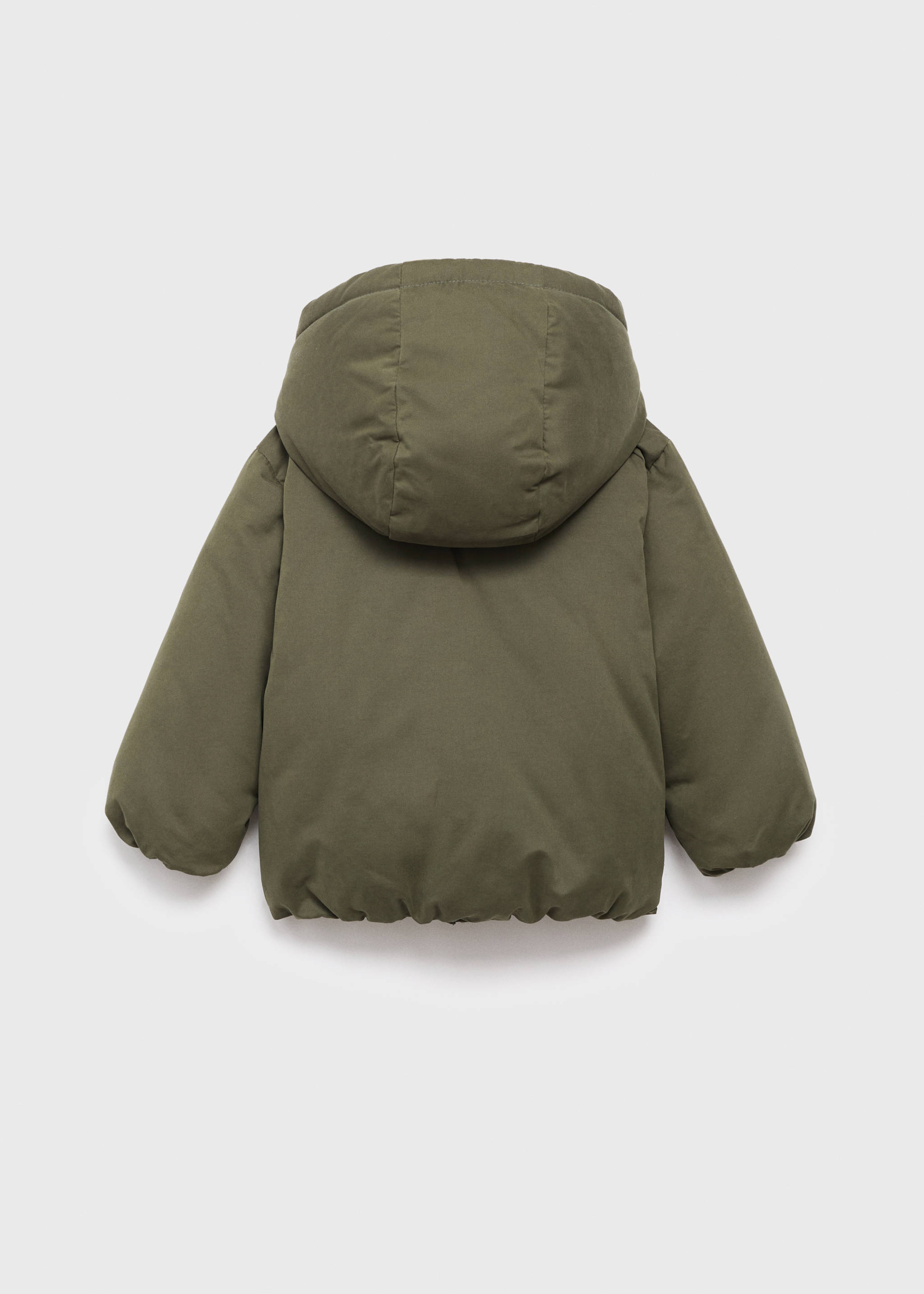 Anorak acolchado capucha - Reverso del artículo