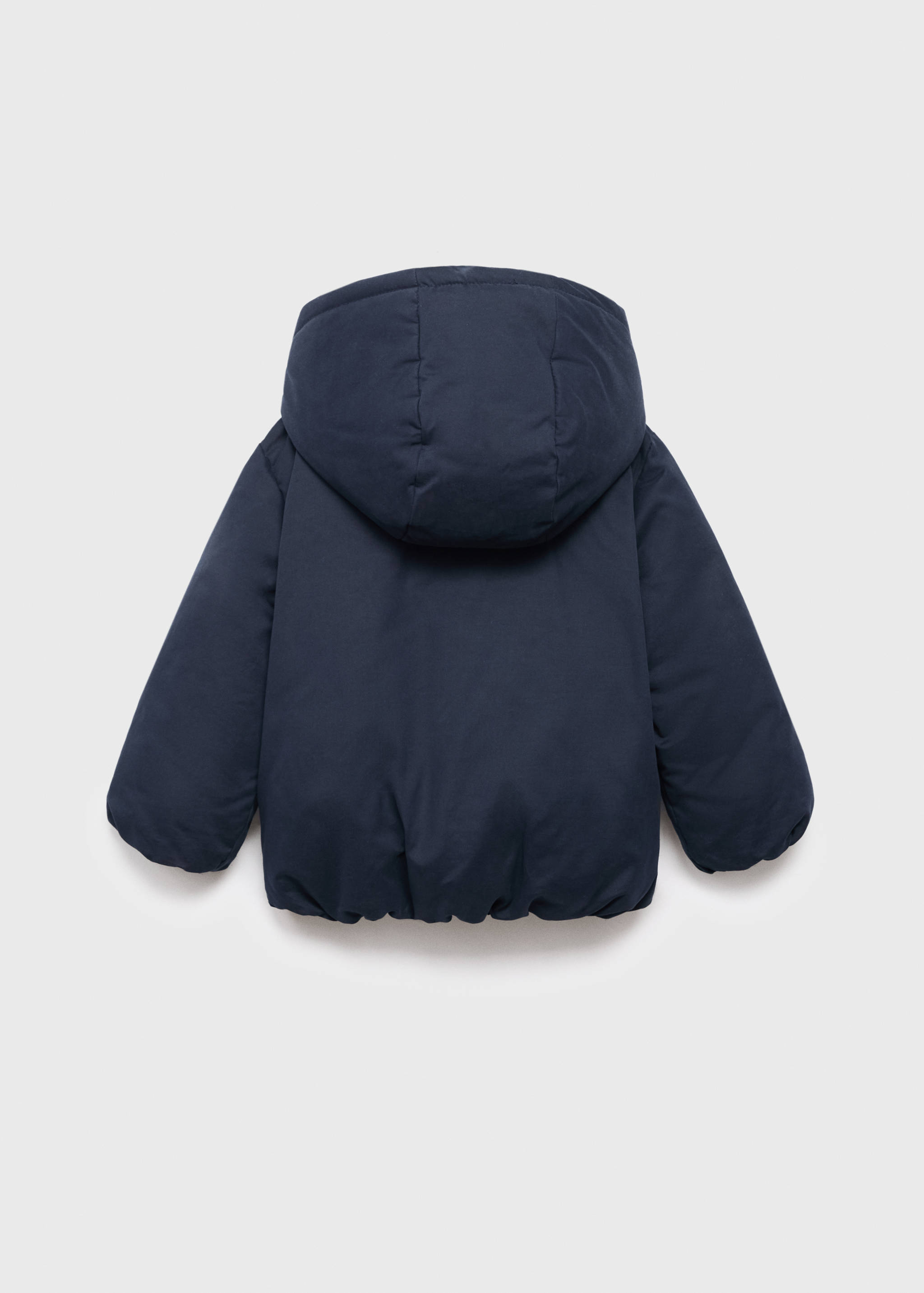 Anorak acolchado capucha - Reverso del artículo