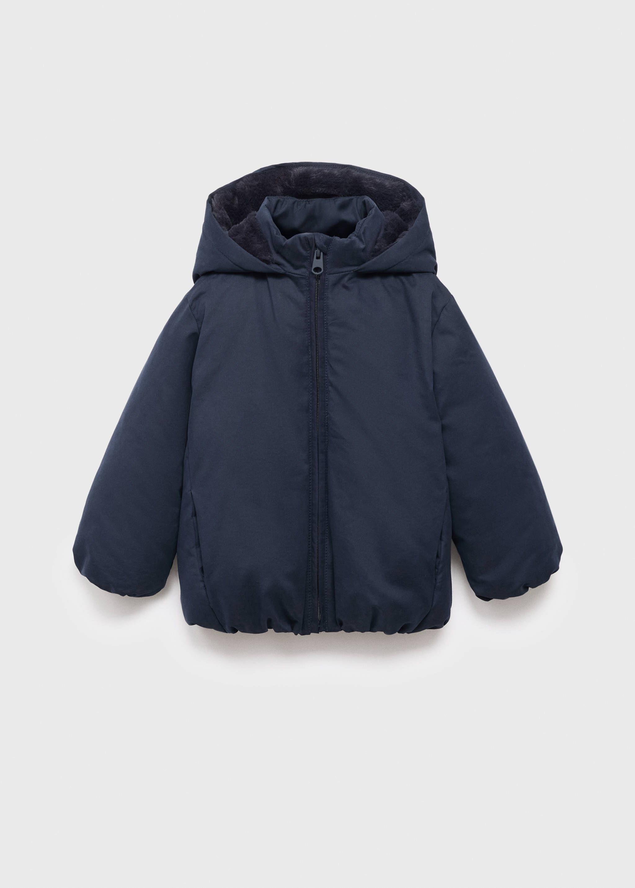 Hood puffer coat - Article without model