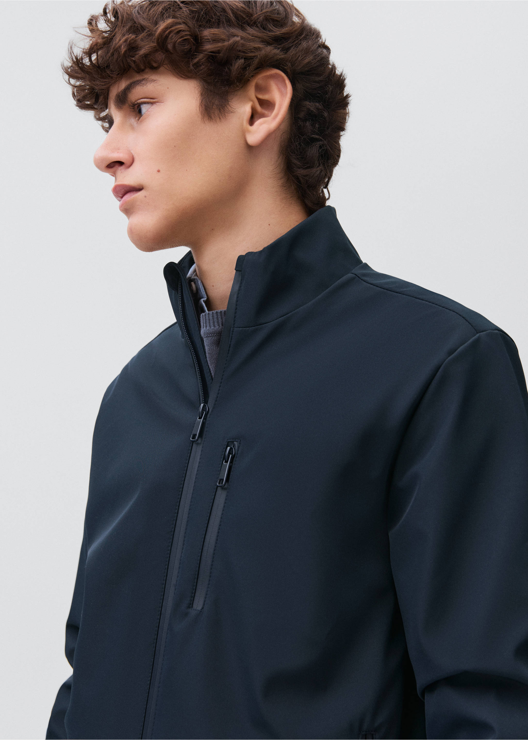 Parka bolsillos - Detalle del artículo 4, Azul marino. Ref: 17055787-00.