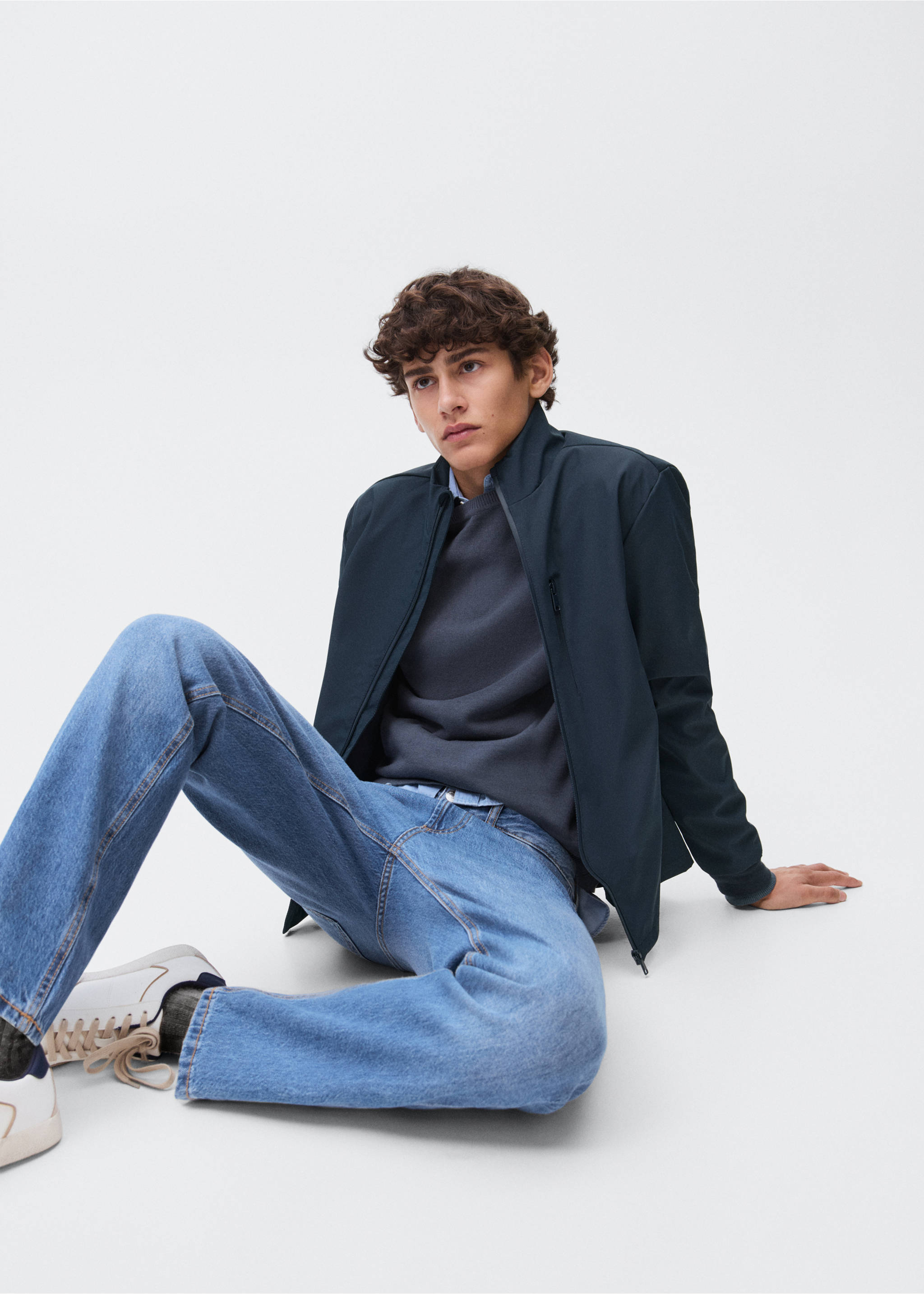 Parka bolsillos - Detalle del artículo 2, Azul marino. Ref: 17055787-00.