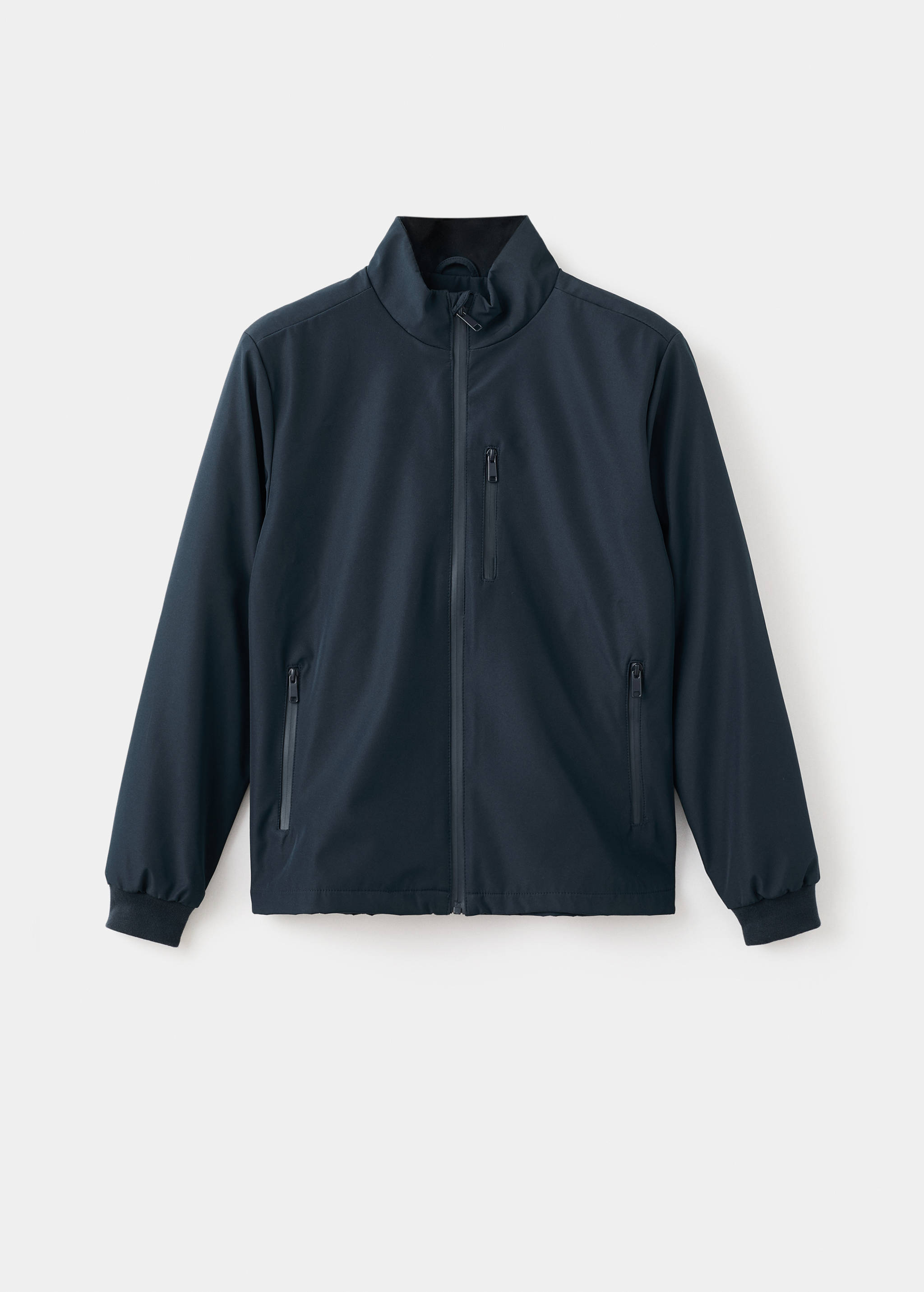 Pocketed water-repellent jacket - Article without model