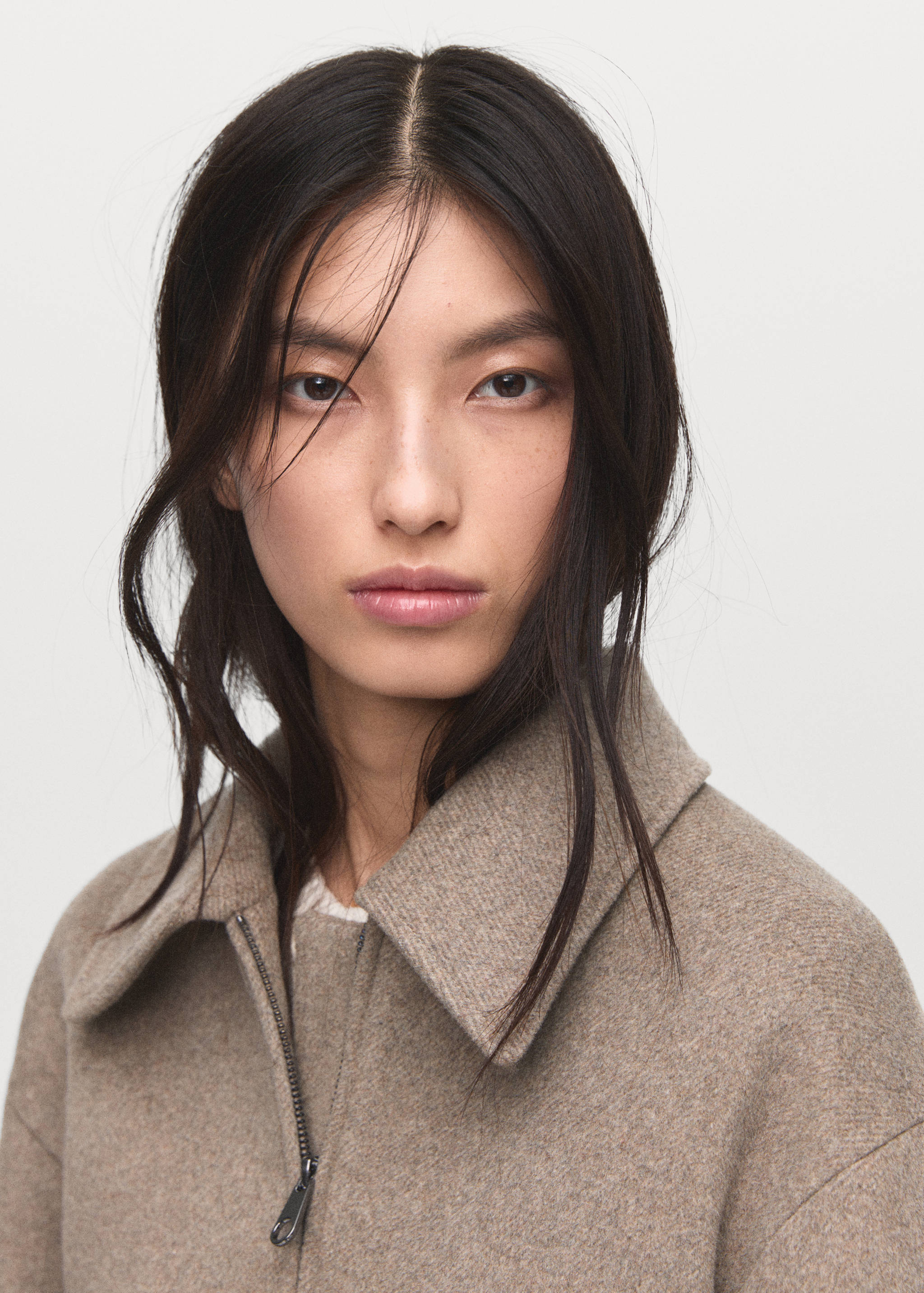 Casaco bomber de lã - Pormenor do artigo 1