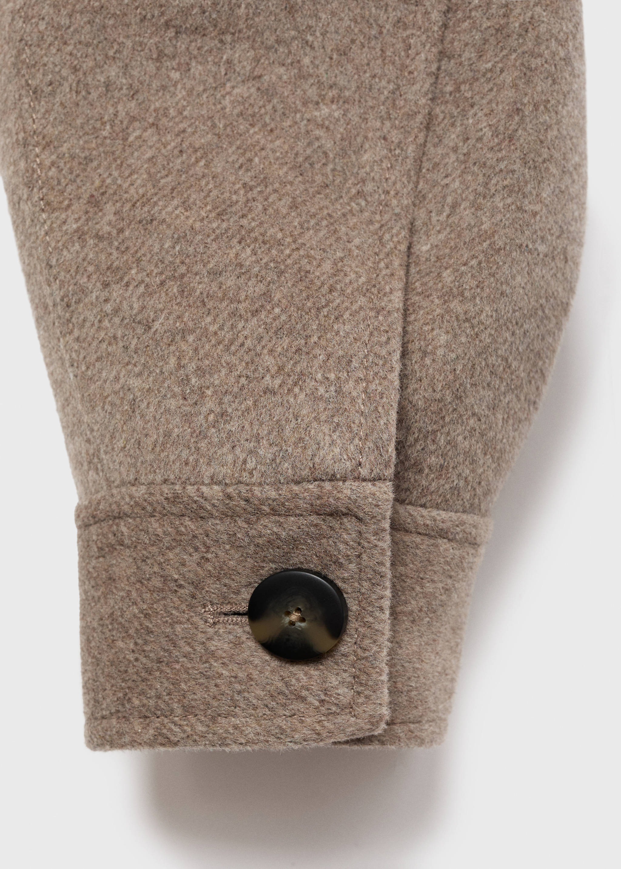 Casaco bomber de lã - Pormenor do artigo 0