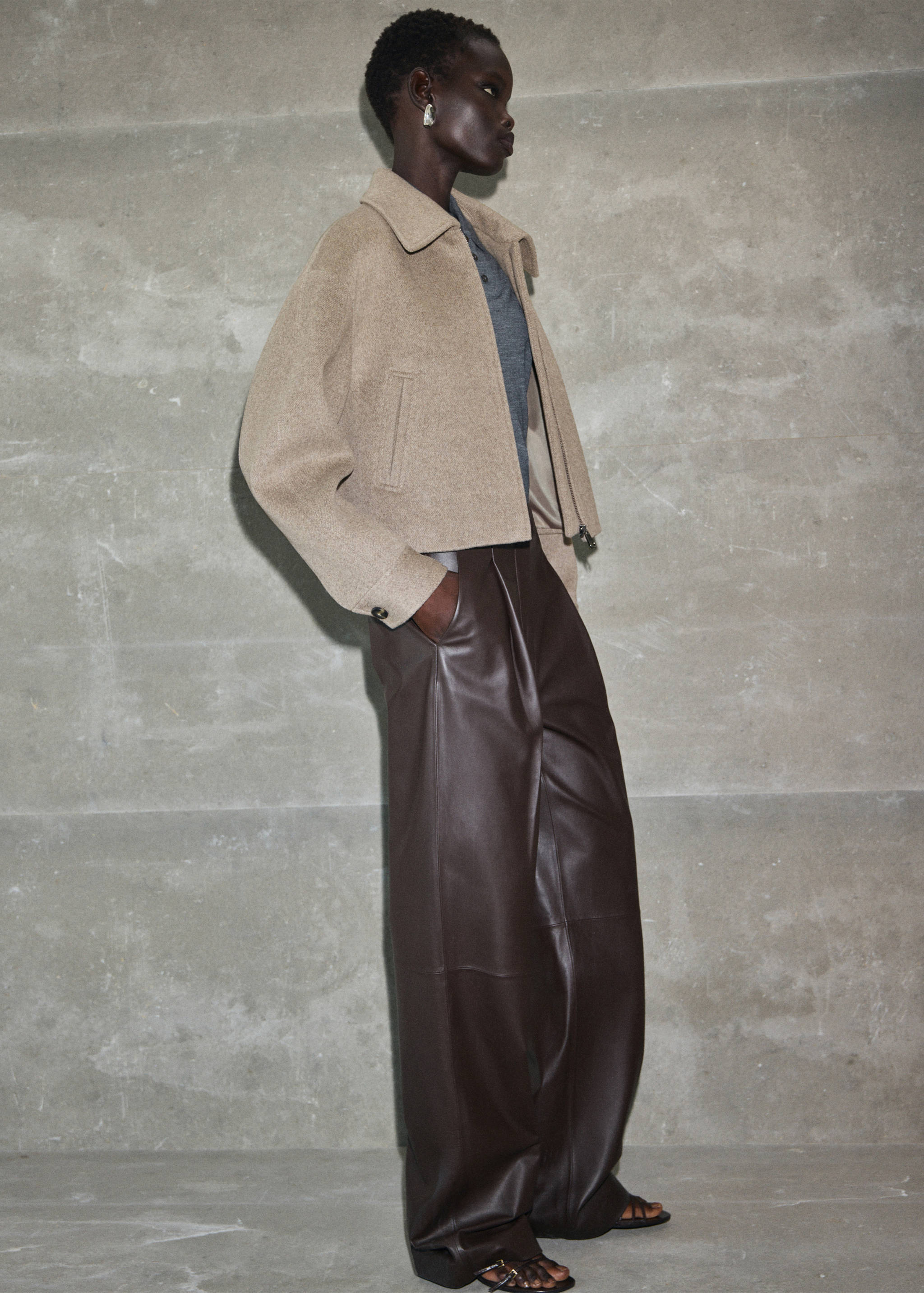 Kurtka bomber z wełny - Szczegóły artykułu 2