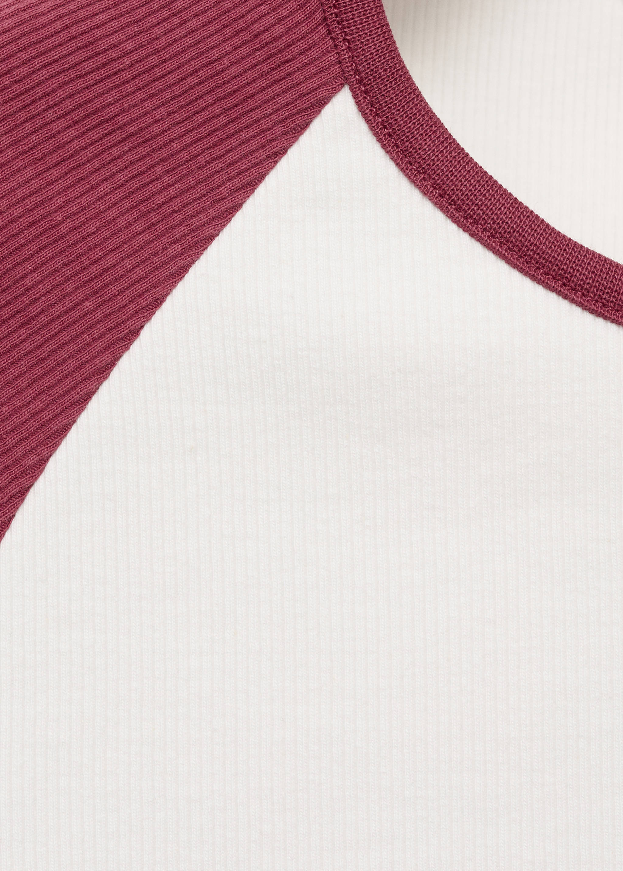 Bicolour T-shirt - Details of the article 8