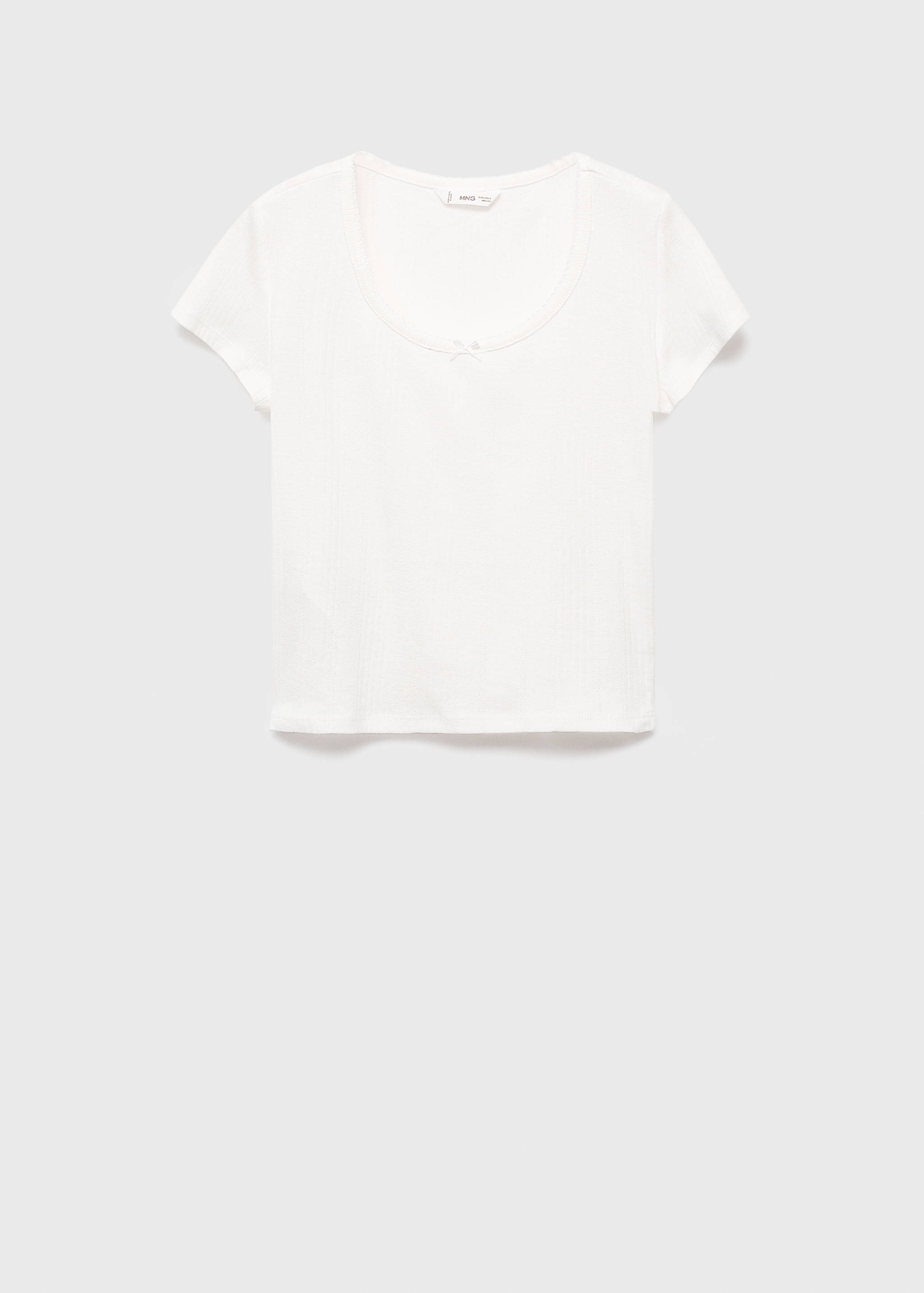 T-shirt à nœud - Article sans modèle