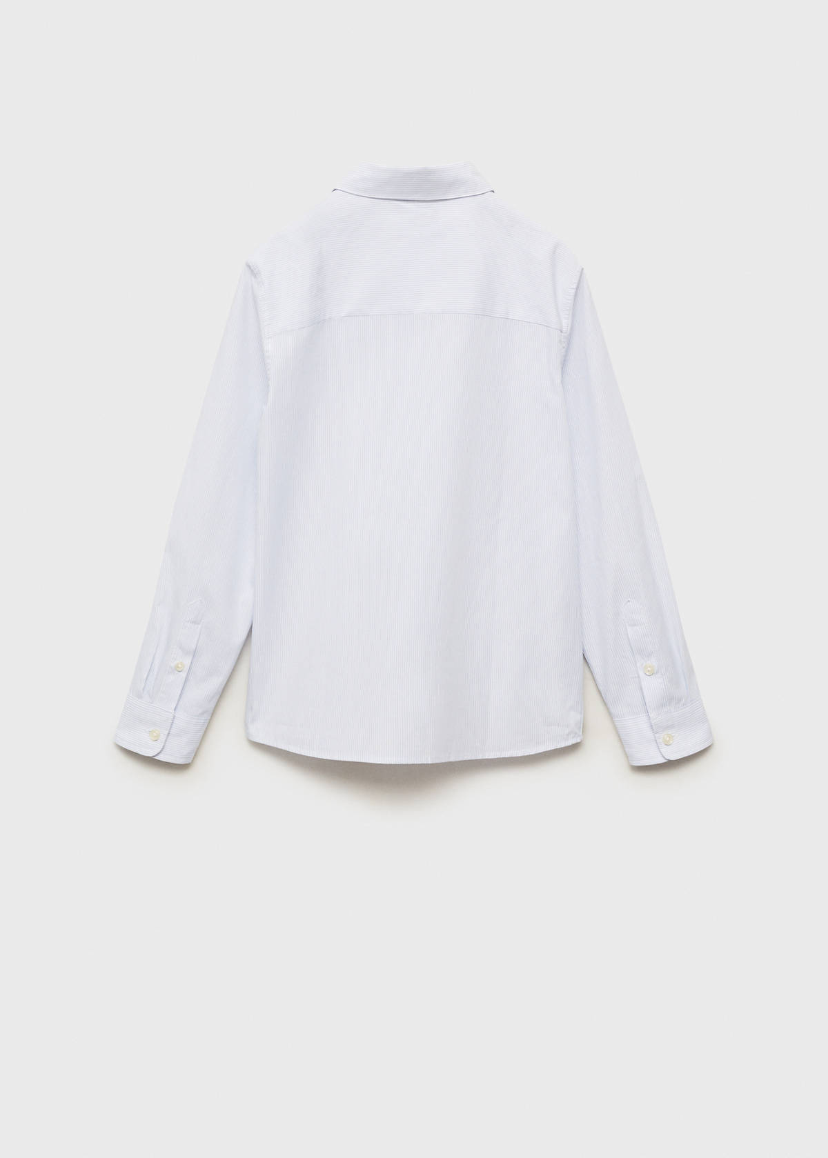Striped Oxford shirt — Sky Blue
