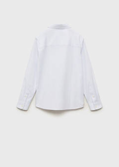 Striped Oxford shirt — Sky Blue 6
