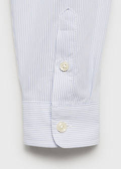 Striped Oxford shirt — Sky Blue 7
