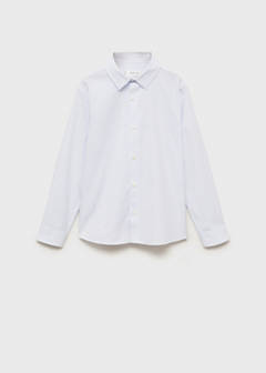 Striped Oxford shirt — Sky Blue 3