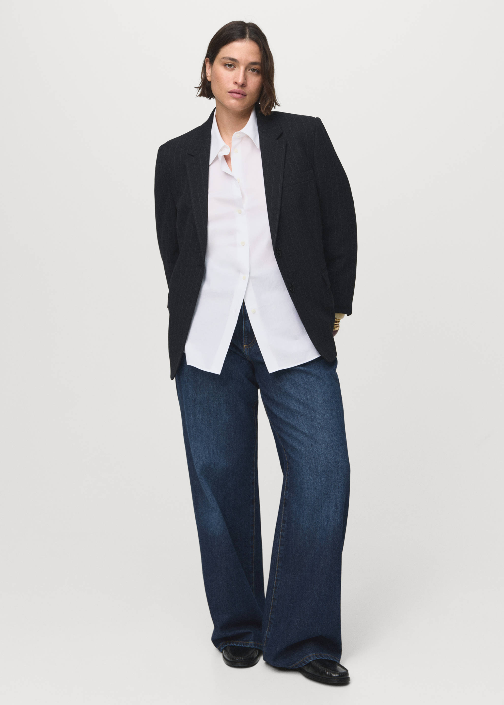 Jeans Danila med vide ben og høyt liv - Artikkeldetalj 3