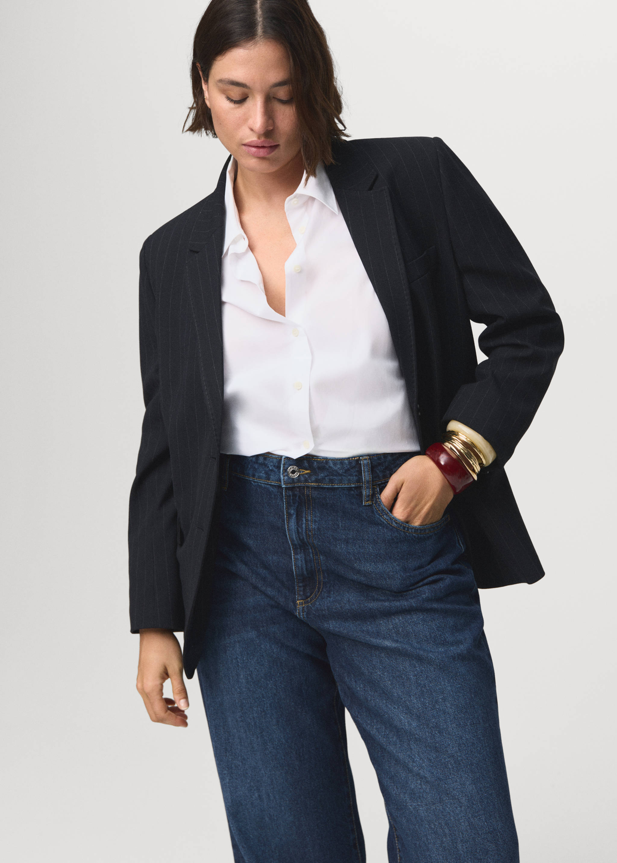 Jeans Danila med vide ben og høyt liv - Artikkeldetalj 5