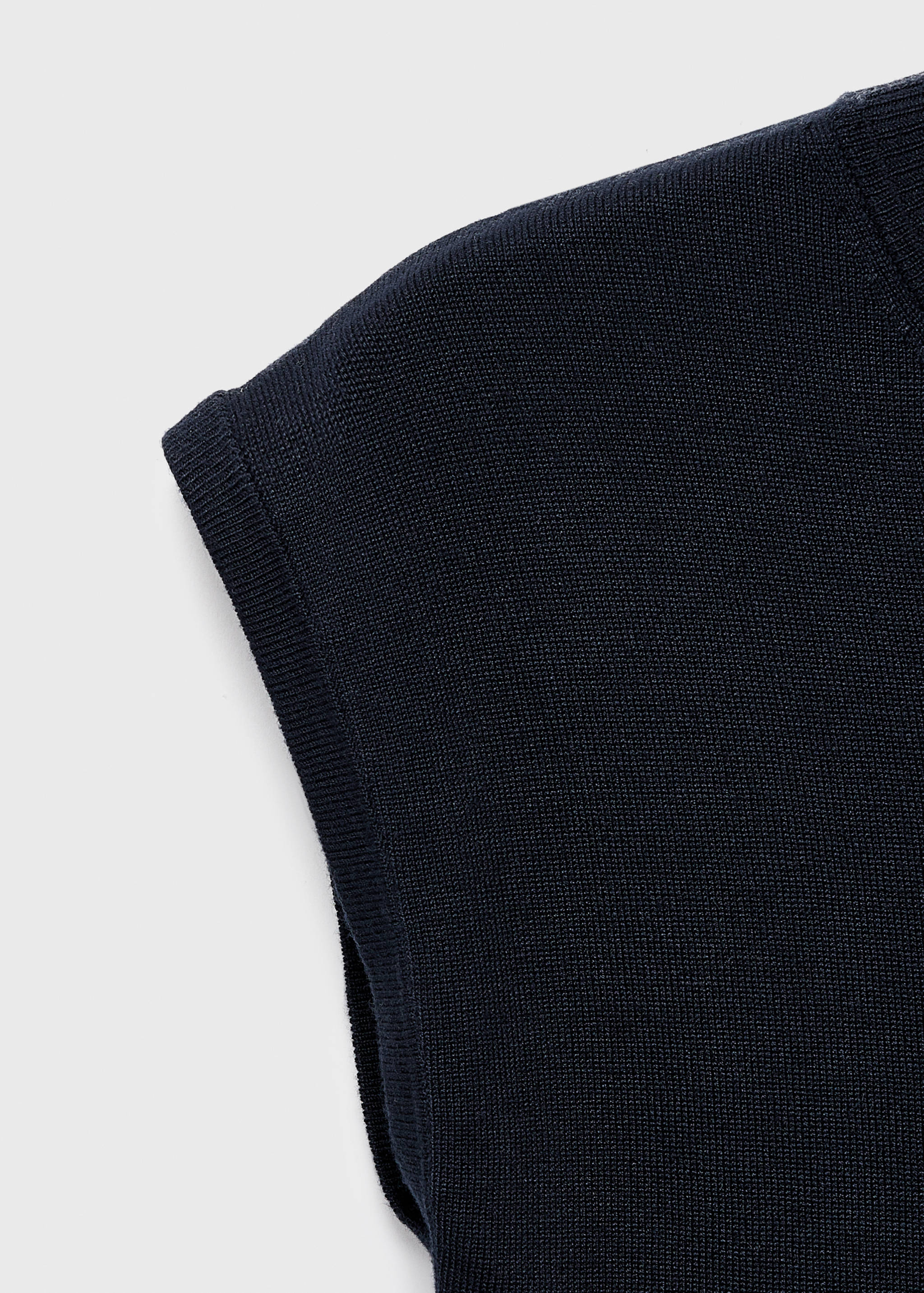 Perkins-neck knitted dress - Details of the article 0