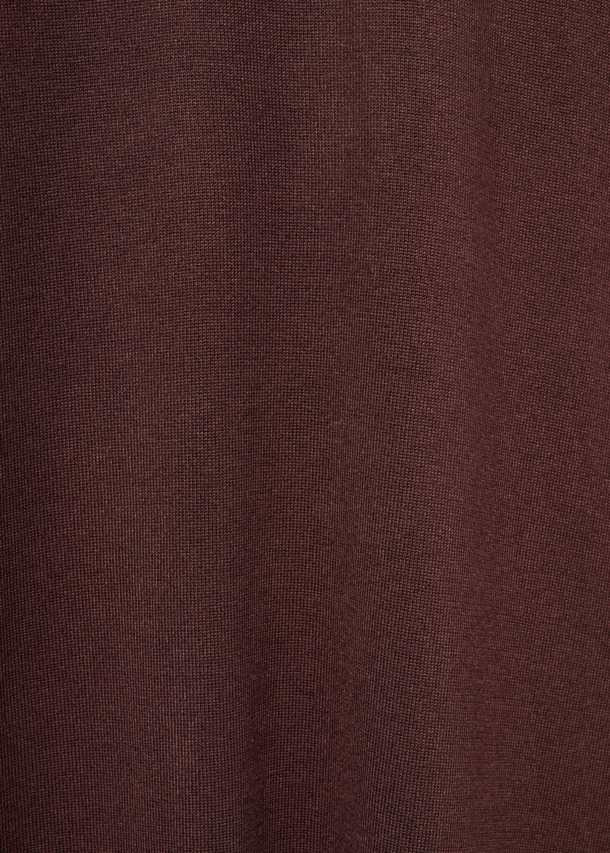 Vestido de malha com gola perkins - Pormenor do artigo 8