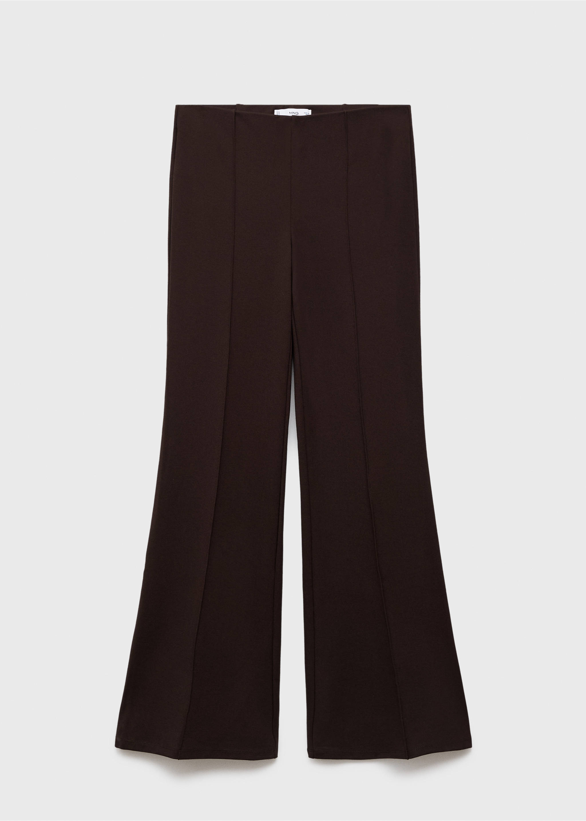 Legging détail coutures - Article sans modèle, Marron. Ref: 17055806-00.