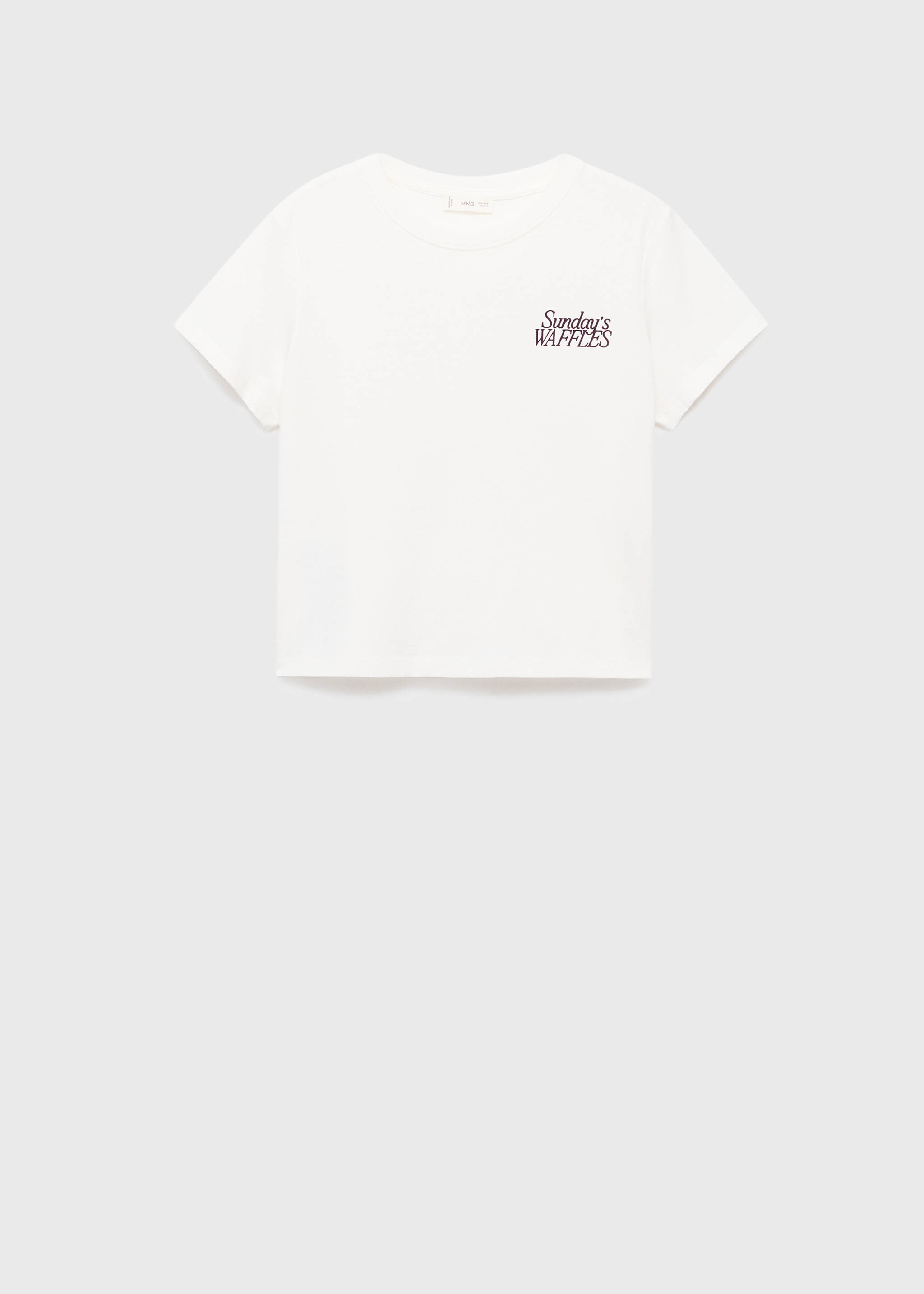 T-shirt algodão estampada - Artigo sem modelo