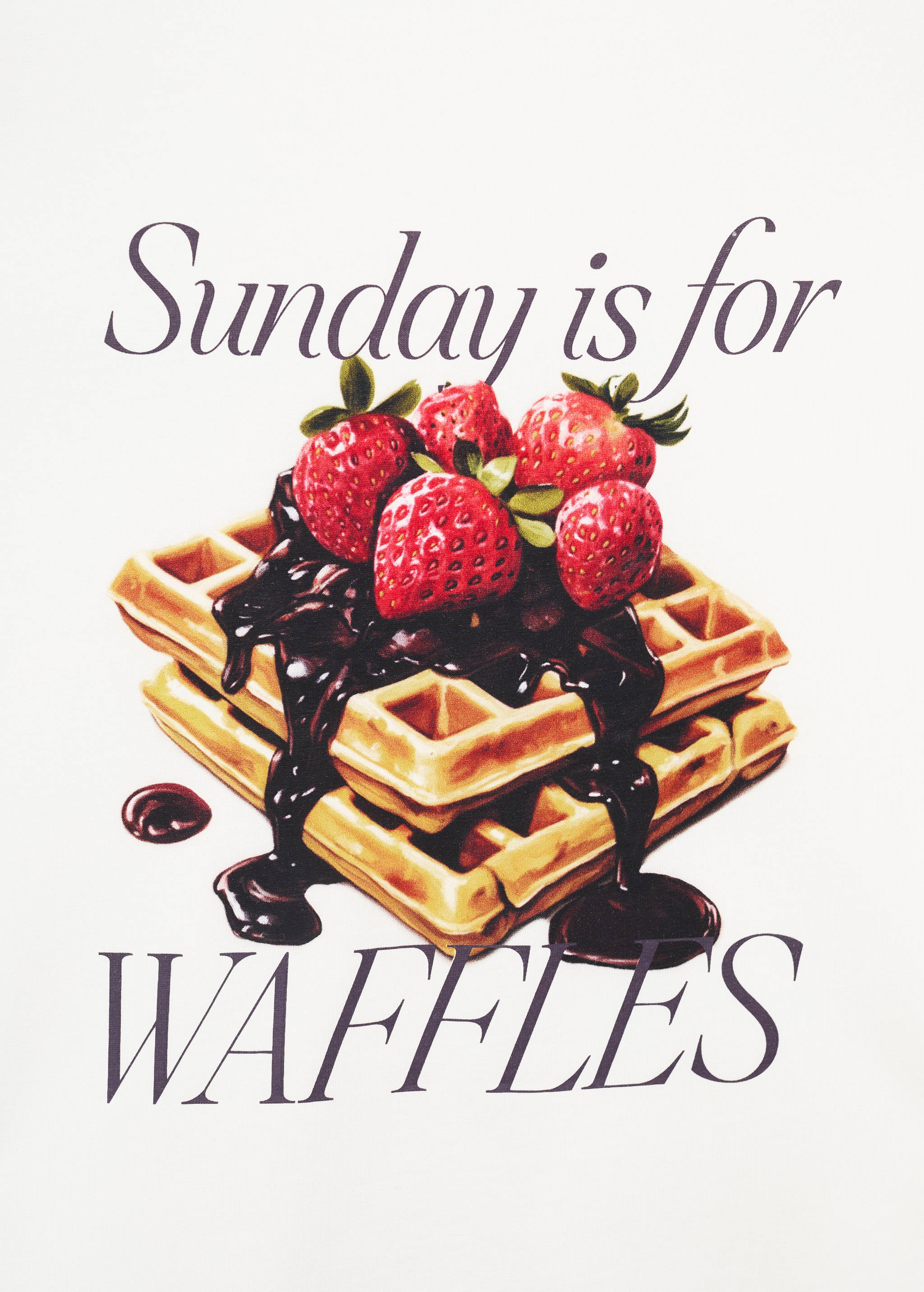 T-shirt algodão estampada - Verso do artigo