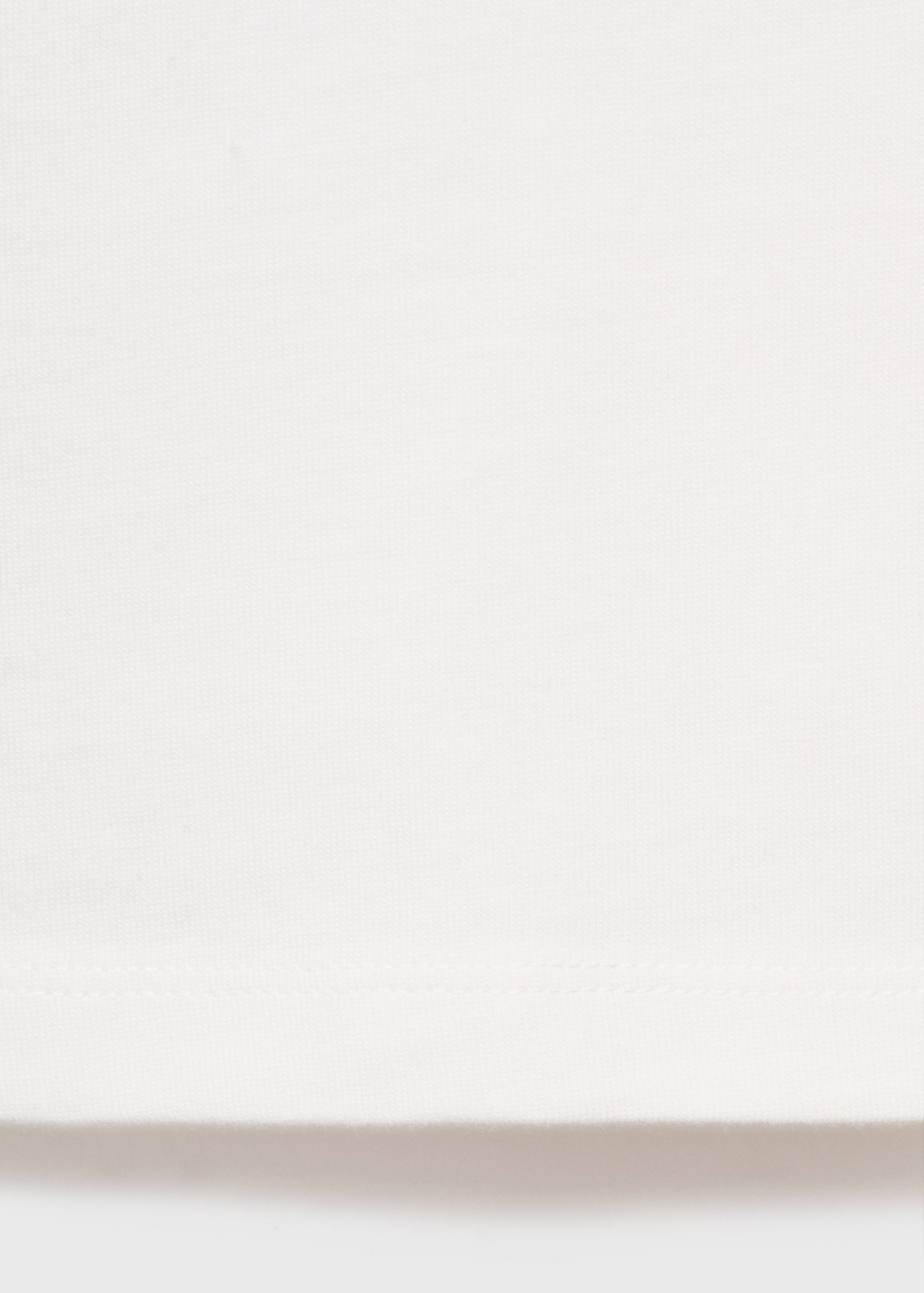 T-shirt algodão estampada - Pormenor do artigo 0