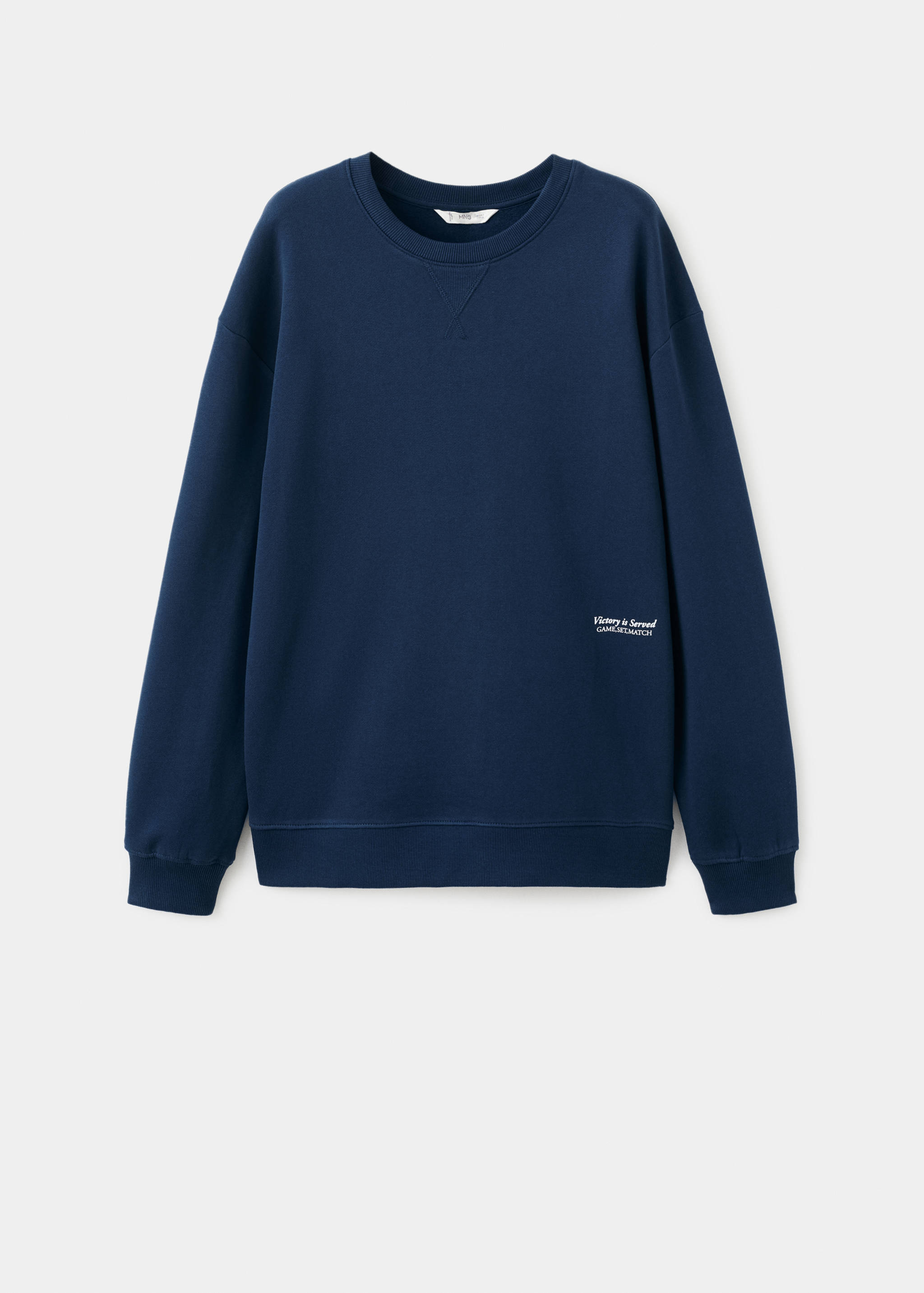 Printed cotton sweatshirt - Article without model