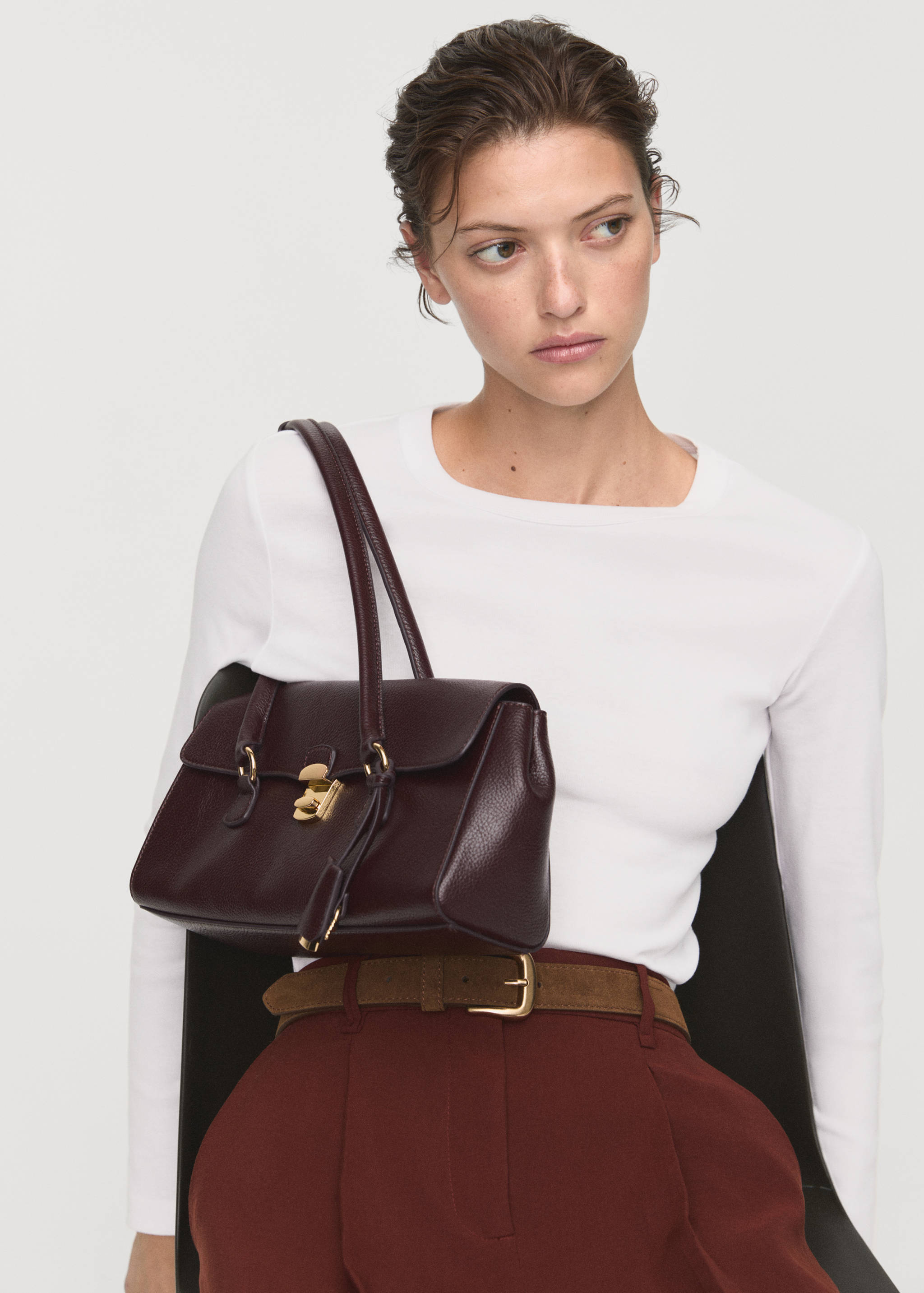 T-shirt coton manches longues - Détail de l'article 6