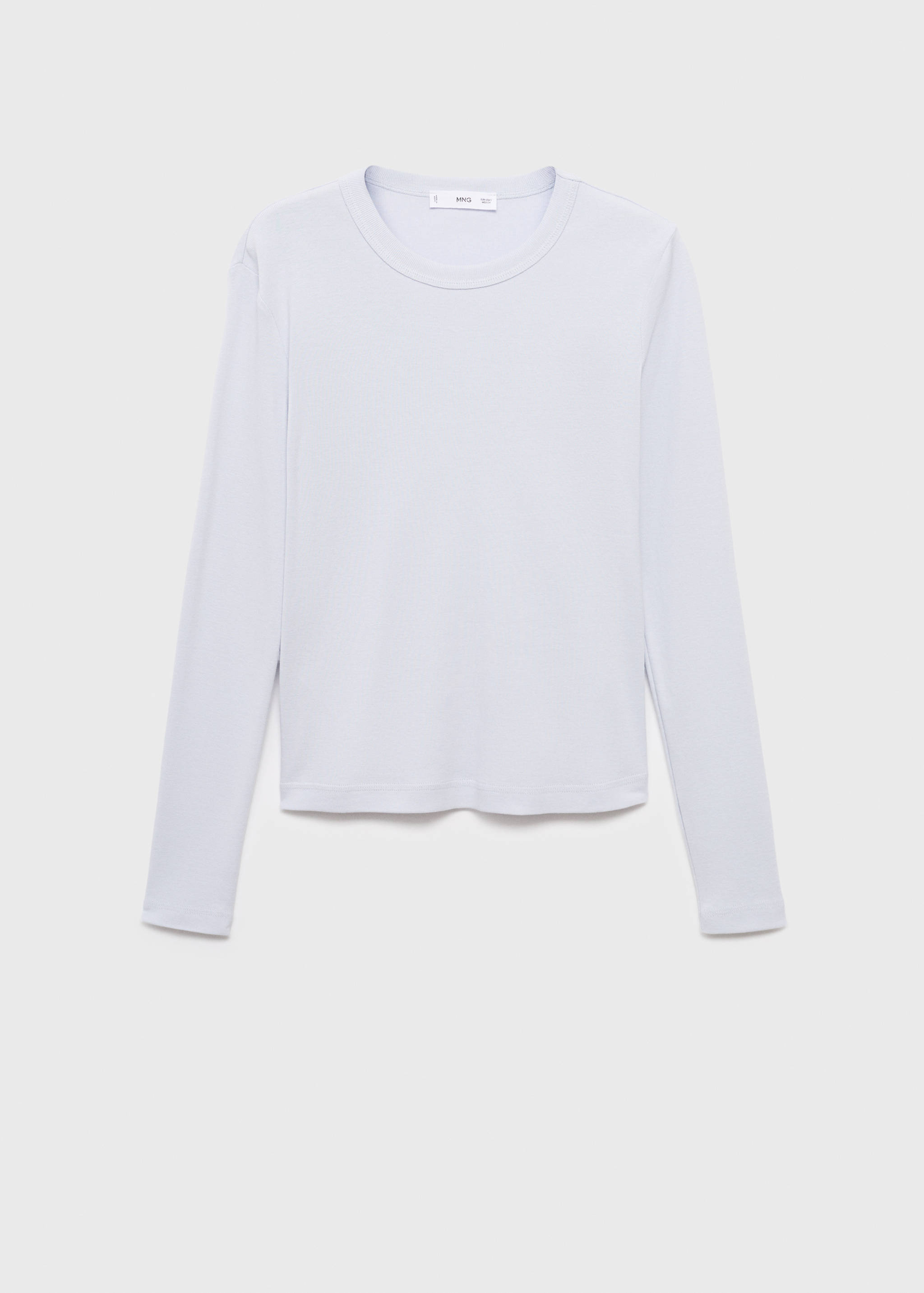 Long sleeve cotton t-shirt - Article without model