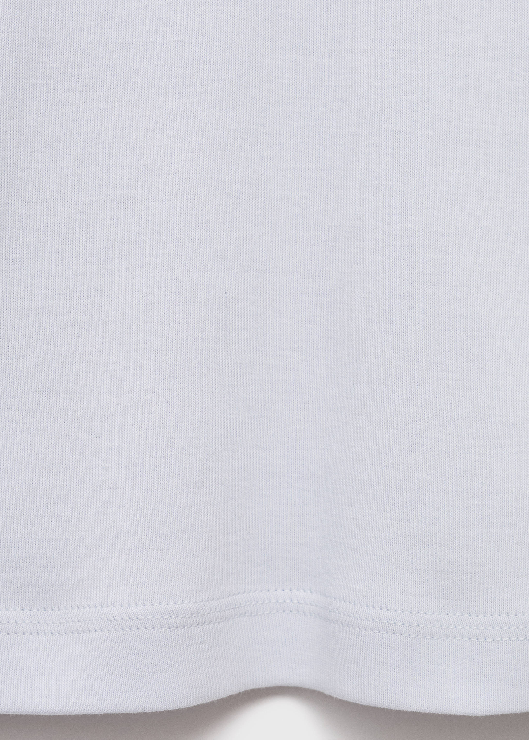 Long sleeve cotton t-shirt - Details of the article 8