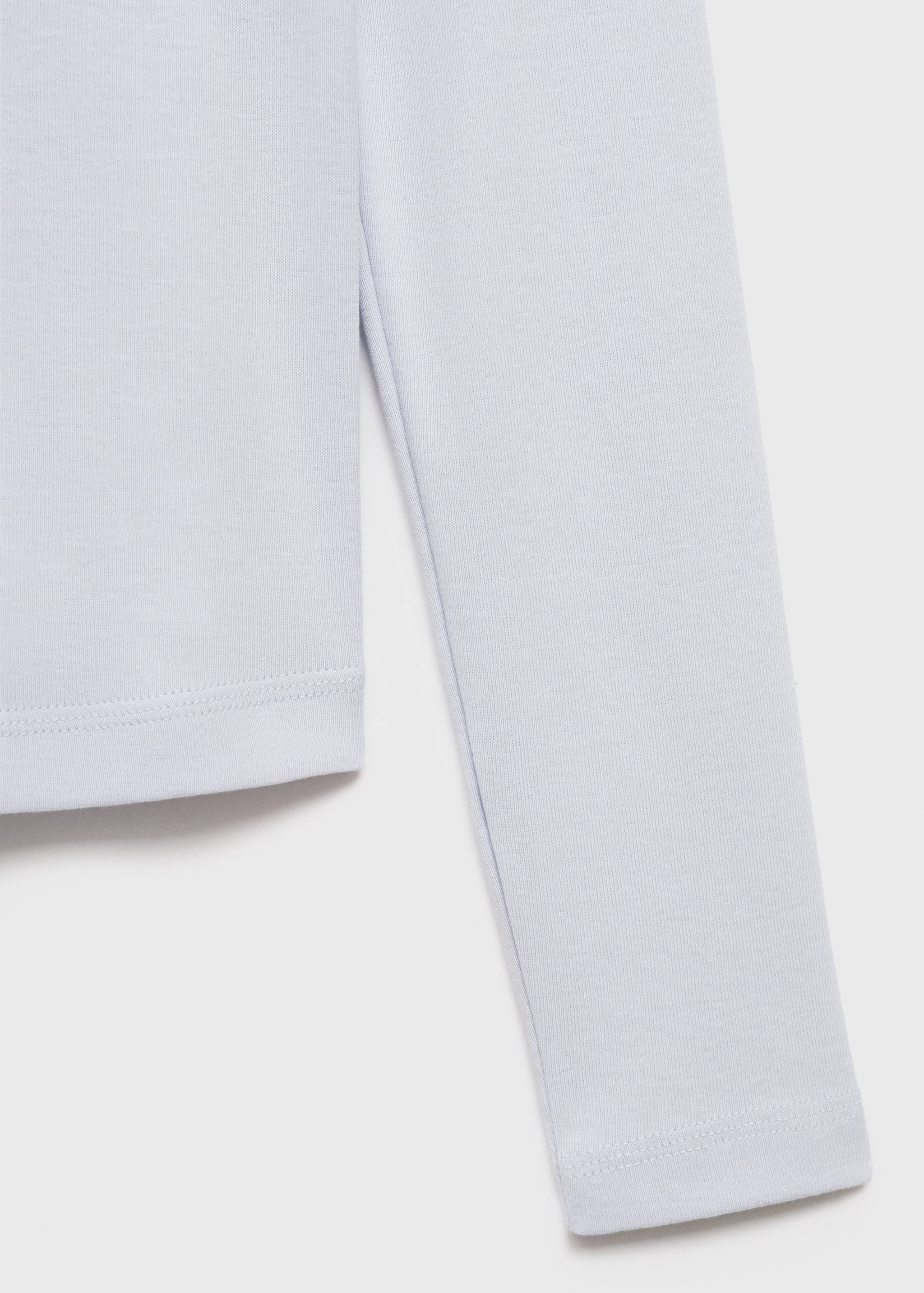 Long sleeve cotton t-shirt - Details of the article 0