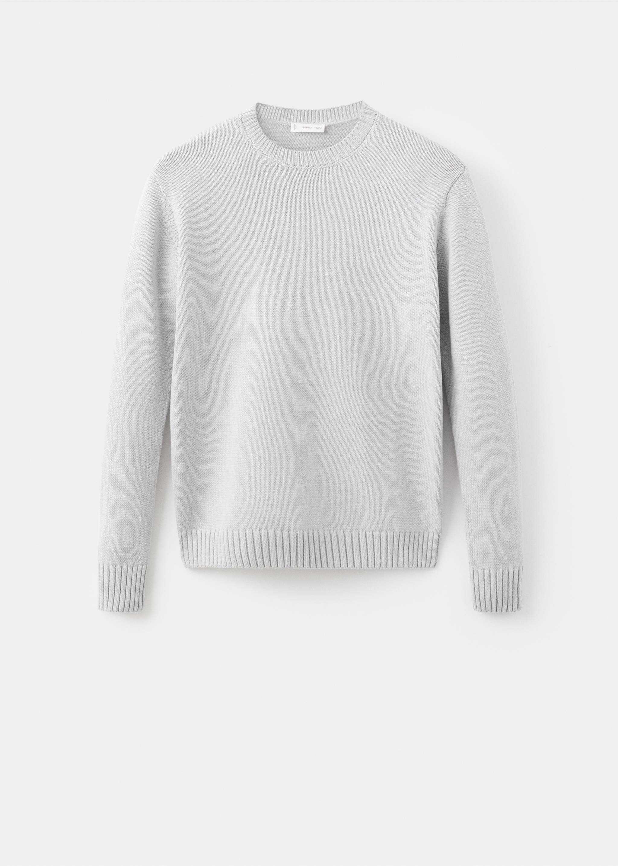 Pull-over basique coton - Article sans modèle, Gris. Ref: 17055818-00.